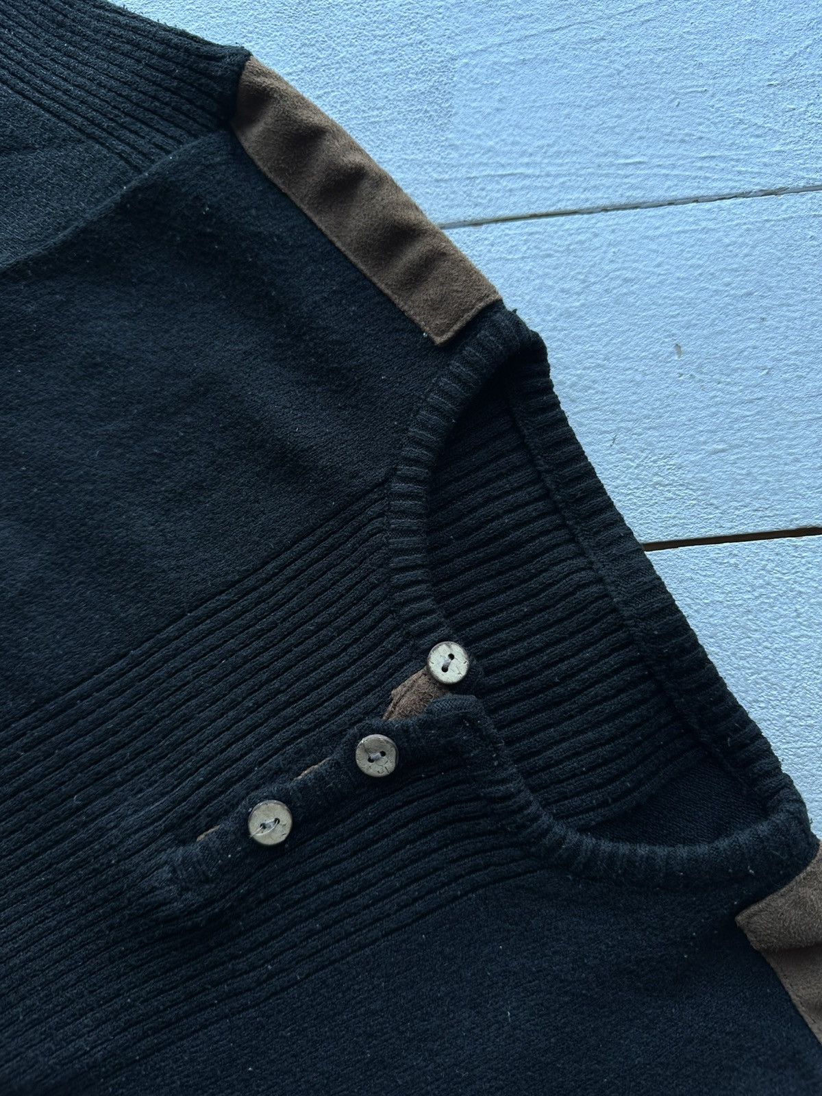 Armani 🚨EMPORIO ARMANI JEANS LONGSLEEVE SWEATER VNTG 90s Italy Size US XS / EU 42 / 0 - 6 Thumbnail