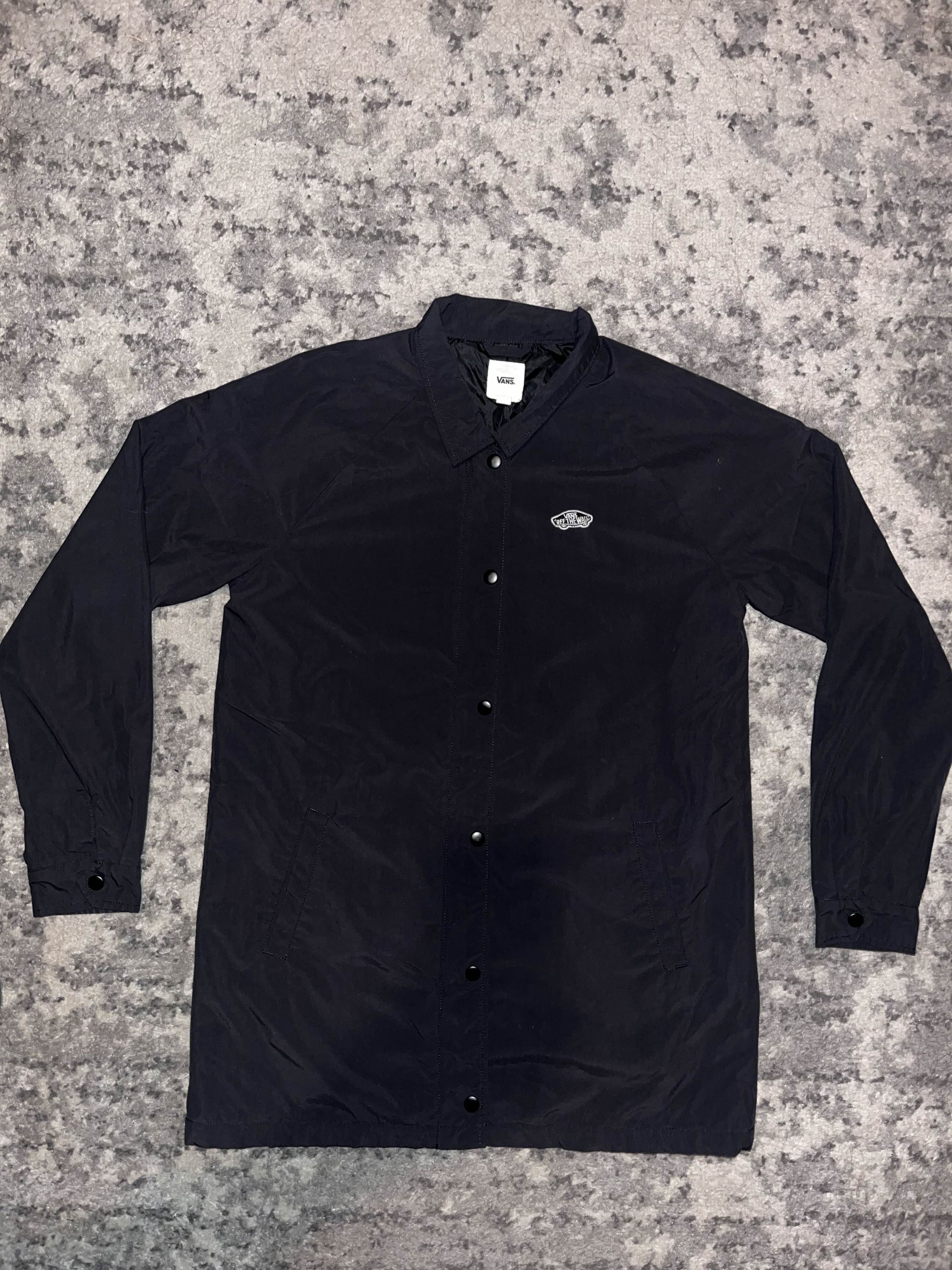 Vans '00s Vans Long Button Up Windbreaker Size US S / EU 44-46 / 1 - 2 Thumbnail