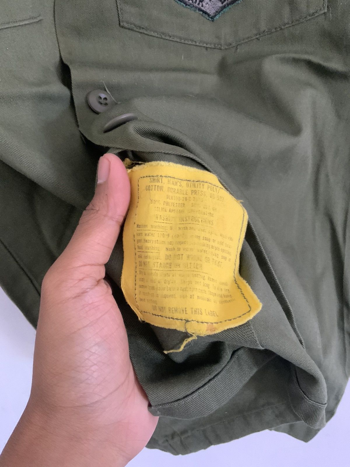 14th Addiction Vintage Custom Pittman Us Army Patchwork Utility Hoodie Size US M / EU 48-50 / 2 - 10 Thumbnail