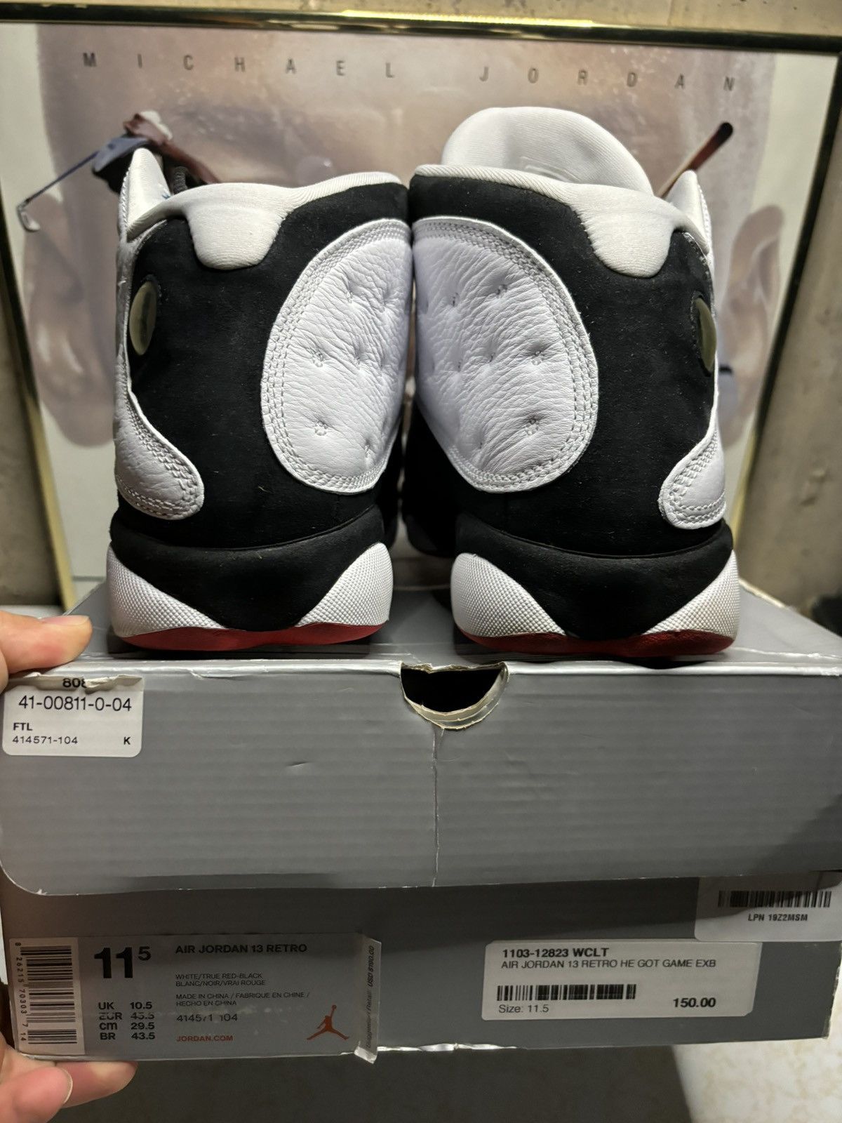 Jordan Brand Jordan Retro 13 ‘he got game’ Size US 11.5 / EU 44-45 - 7 Thumbnail