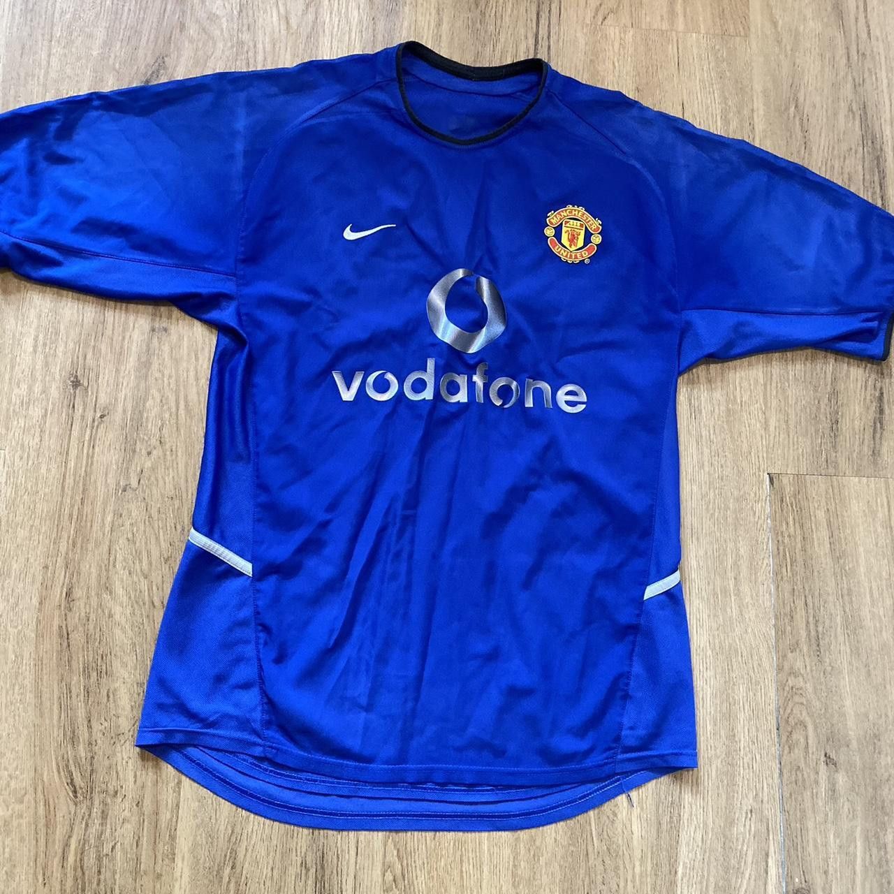 Nike 2003-05 Manchester United Nike Away Premier Size US S / EU 44-46 / 1 - 1 Thumbnail