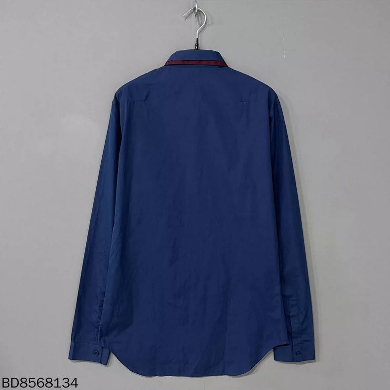 Dior Solid Color Long Sleeve Shirt Dior-2506 Size US M / EU 48-50 / 2 - 4 Thumbnail
