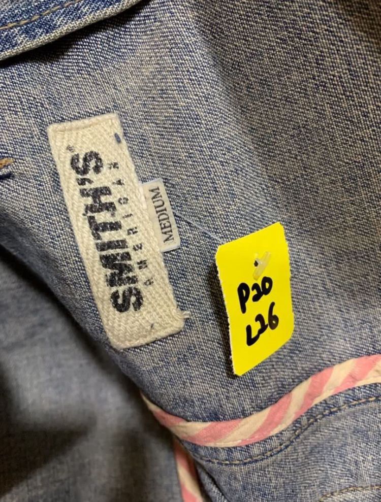 Smith's American Vintage Smith American Denim Light Blazer Jacket Size US M / EU 48-50 / 2 - 7 Thumbnail