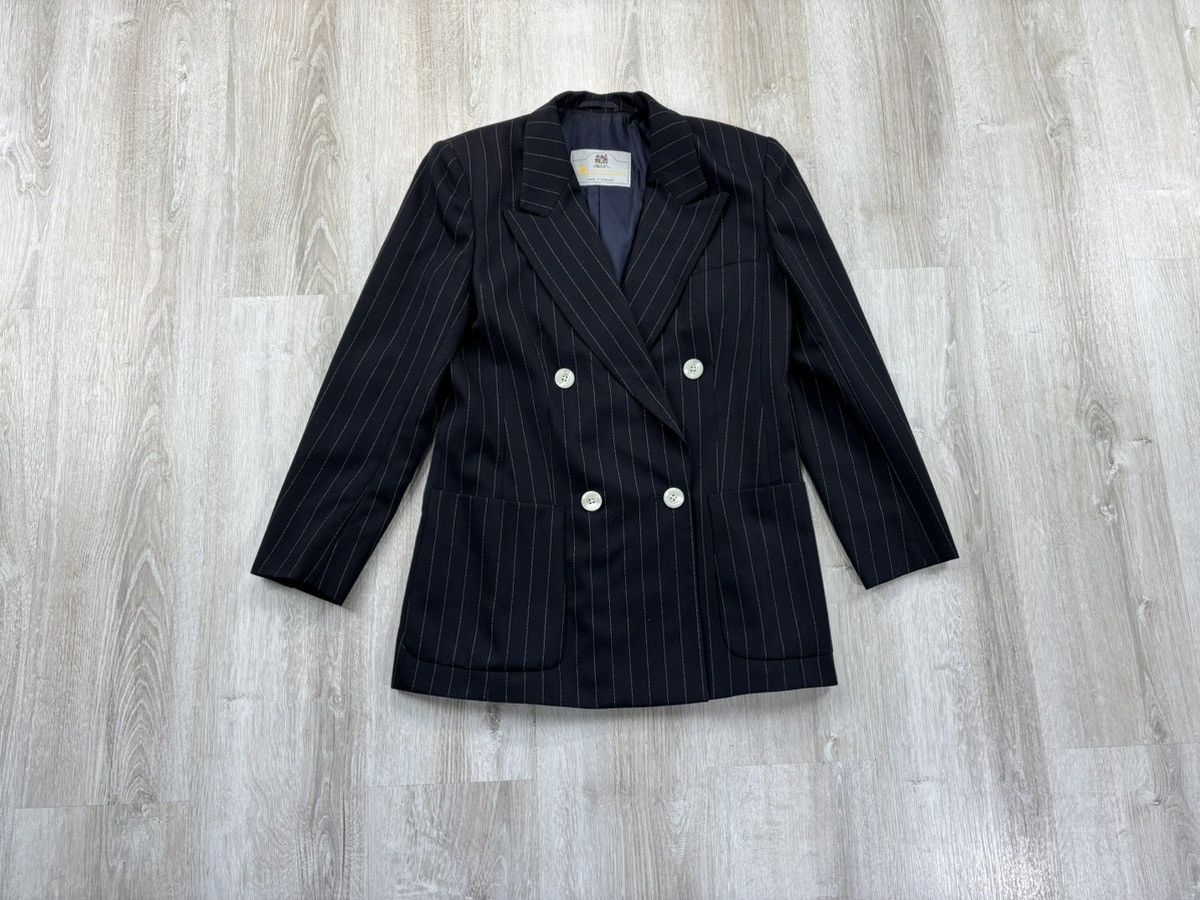 Aquascutum × Designer × Vintage Womens suit Aquascutum Size M/L Size L / US 10 / IT 46 - 2 Thumbnail