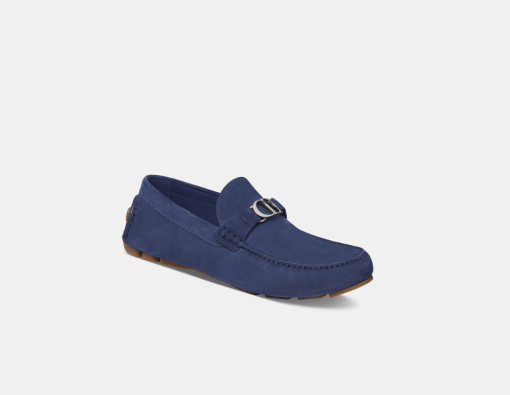 Dior o1w1db10426 3LO114 Odéon Loafers in Navy Blue Size US 7 / EU 40 - 2 Thumbnail