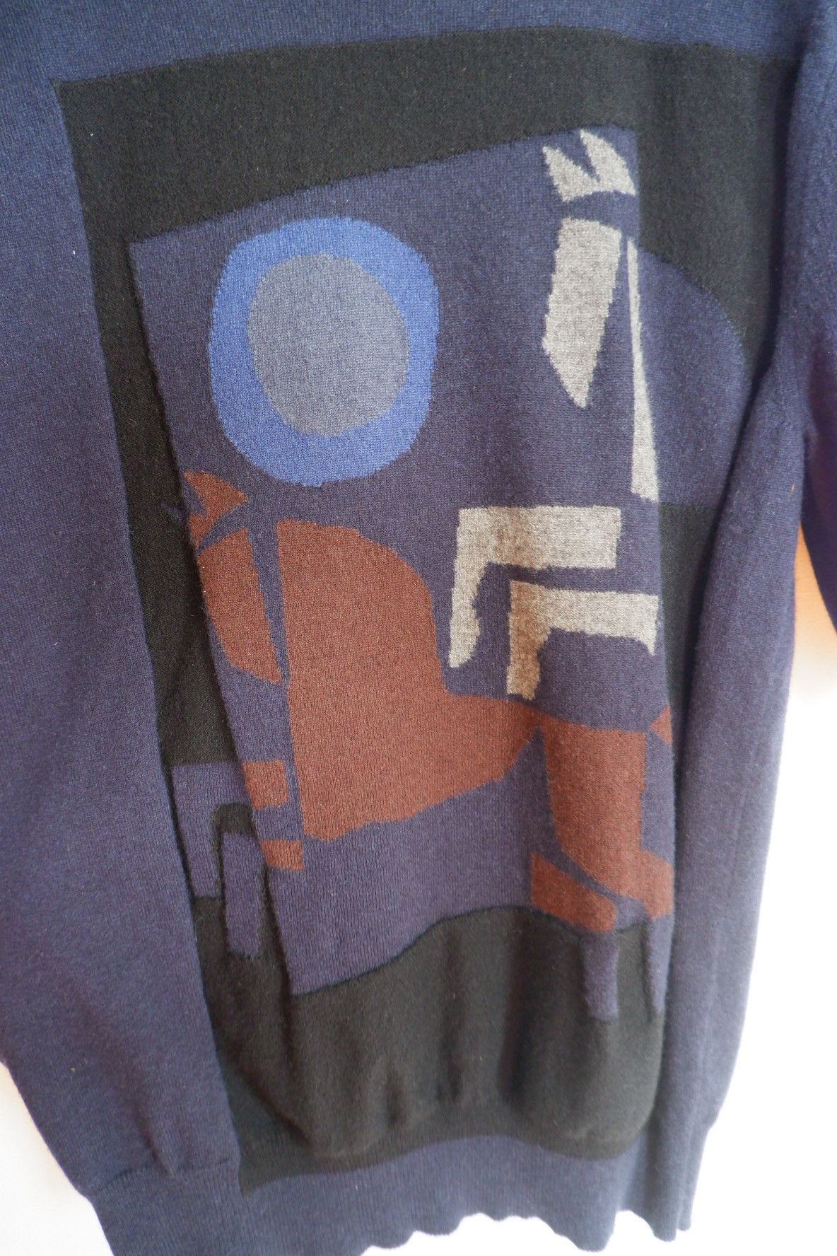 Hermes Cashmere Knitwear Navy Blue Size US M / EU 48-50 / 2 - 4 Thumbnail