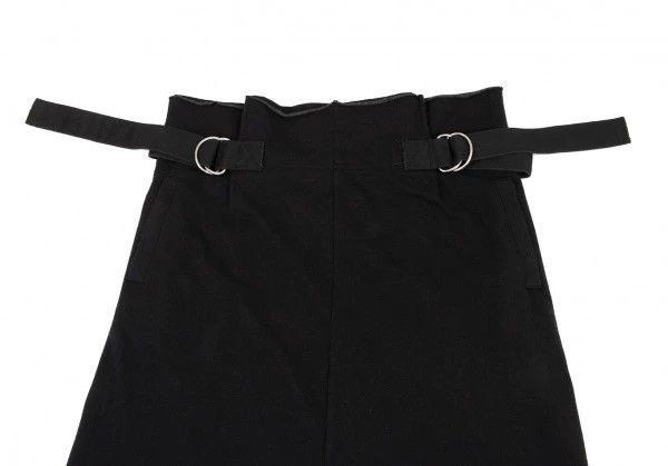 Yohji Yamamoto Yohji Yamamoto size 3 Black Retro Strap Design Half Skirt 2 Size 25" / US 0 / IT 36 - 4 Thumbnail
