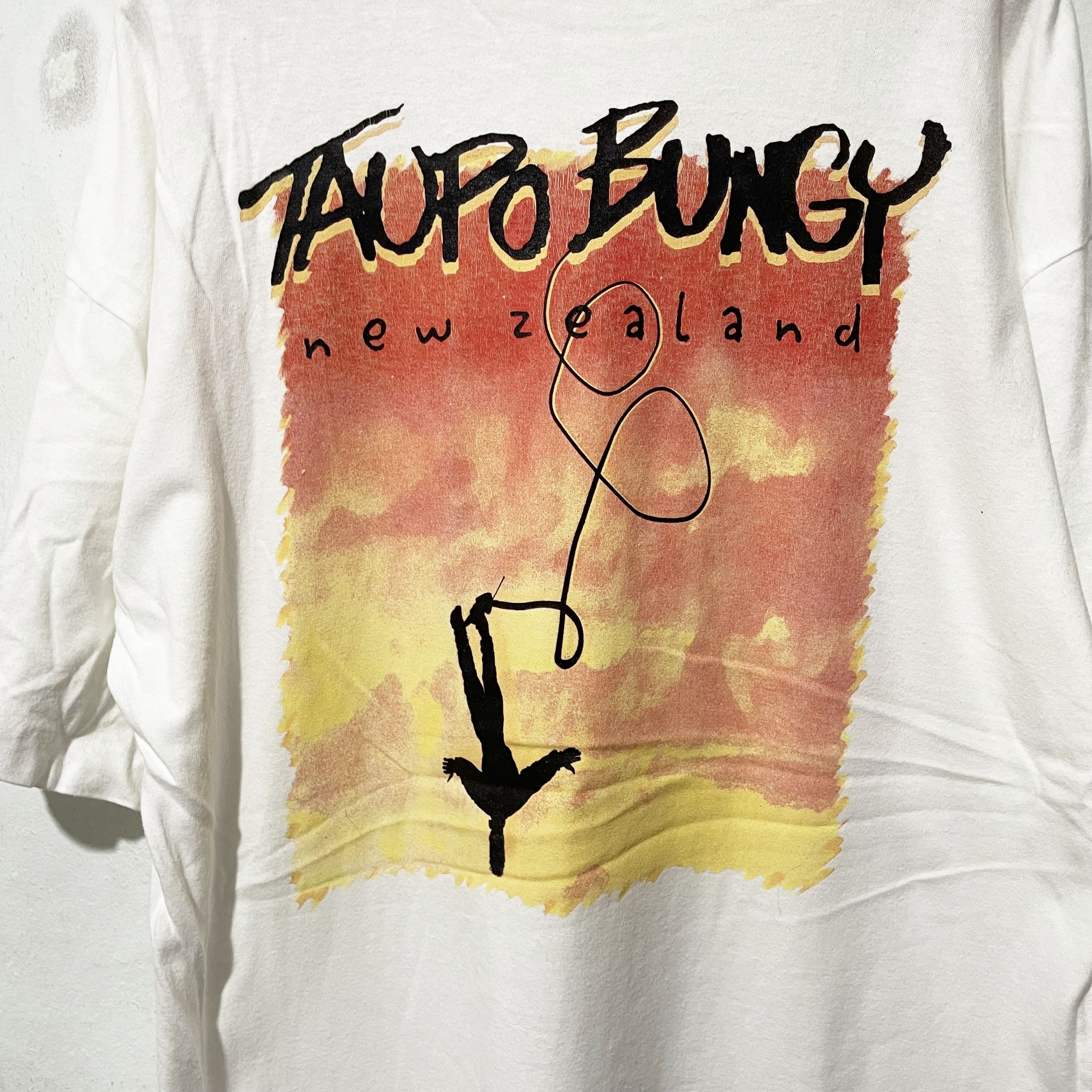 Vintage Vintage 90s Bungy T-Shirt Size US L / EU 52-54 / 3 - 2 Thumbnail