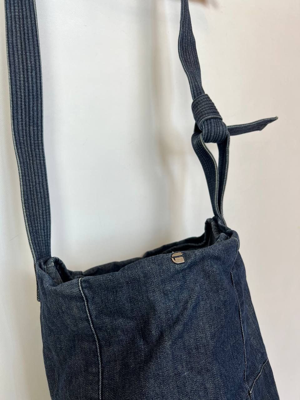 G-Star Avant Garde G-STAR RAW Denim Tote Bag Distressed Style Y2K Size ONE SIZE - 5 Thumbnail