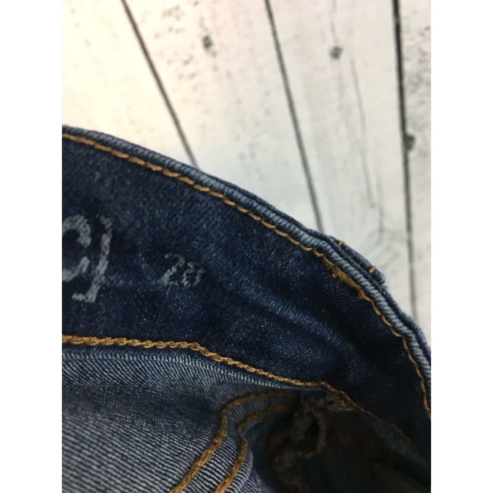 Vintage BLANK NYC Jeans Jeggings Blue Medium Wash Skinny Stretch Womens 28 Denim Jeans Size 28" / US 6 / IT 42 - 5 Thumbnail