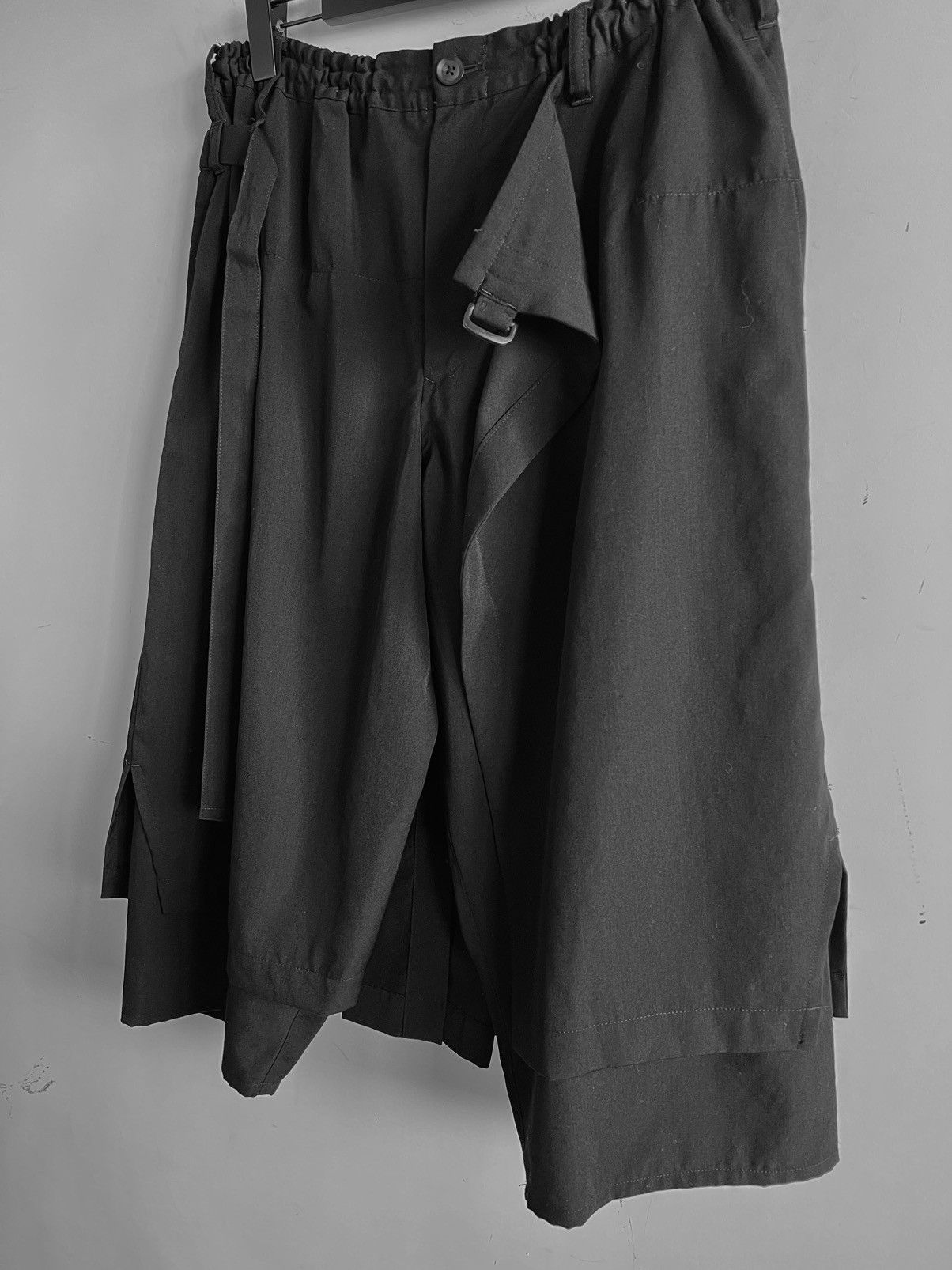 Yohji Yamamoto Yohji Yamamoto Pour Homme AW20 - W/Gabardine Wrap Pants Size US 30 / EU 46 - 4 Thumbnail