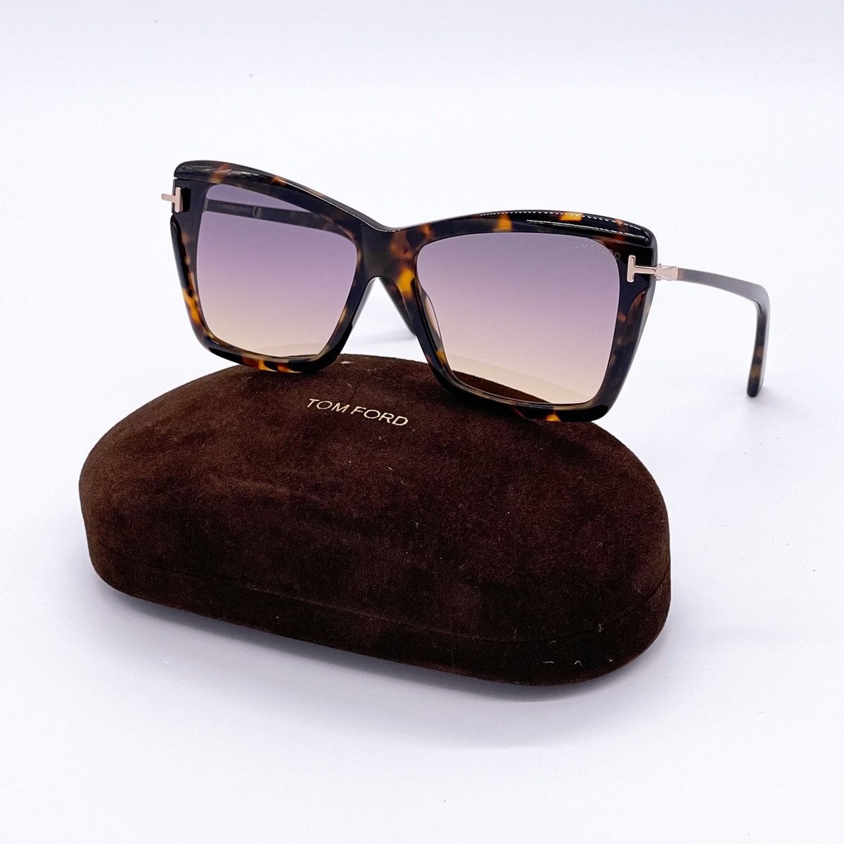 NEW TOM FORD LEAH FT0849/S 55B WOMEN SUNGLASSES TF849 55B