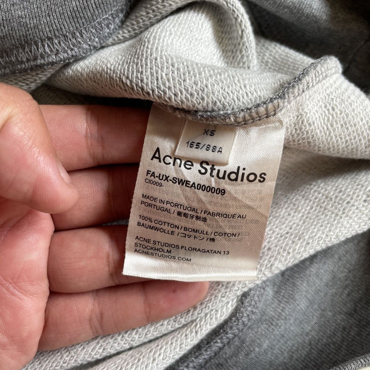 Acne Studios Acne Studios Farrin Face Hoodie Size US XL / EU 56 / 4 - 5 Thumbnail