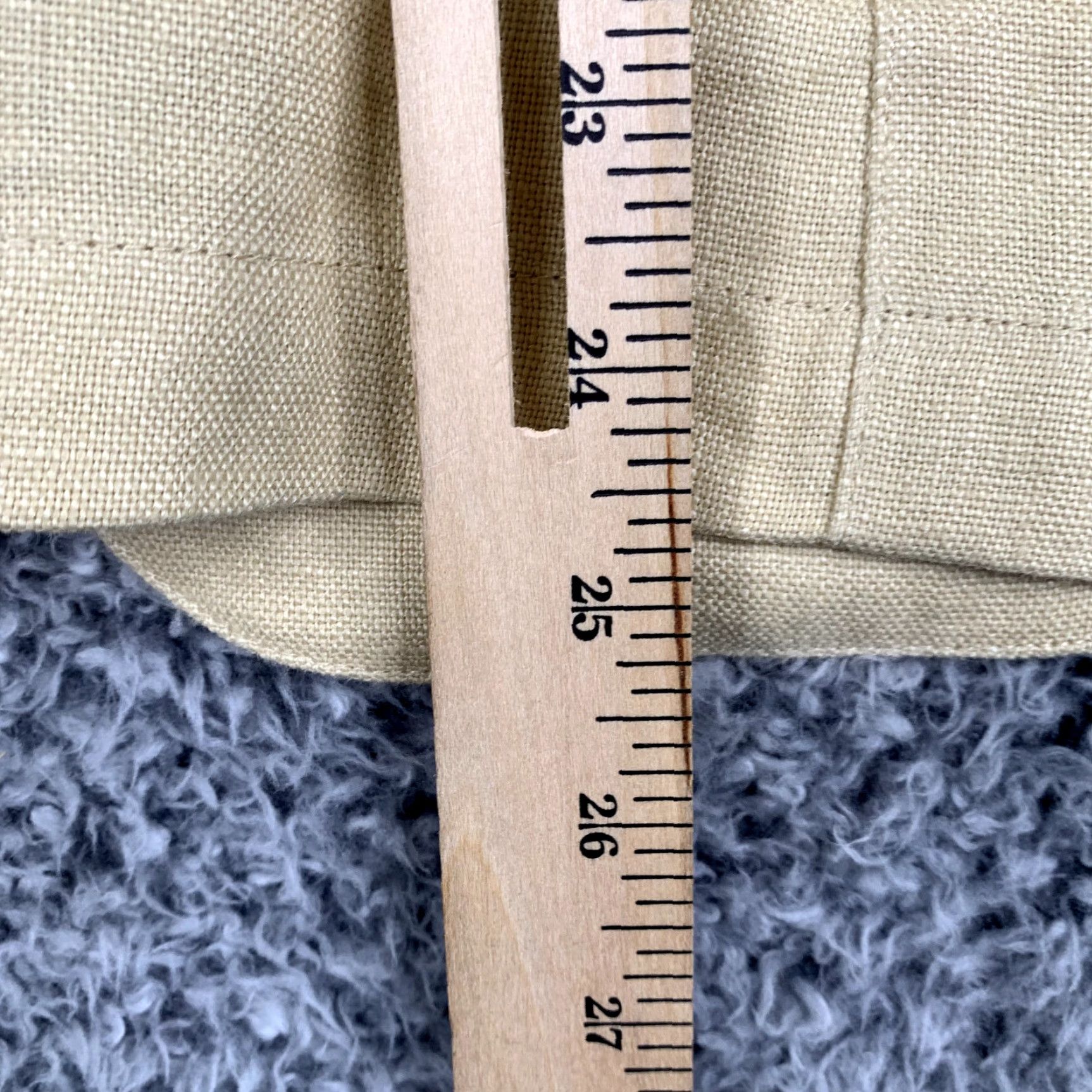 Vintage CAbi Jacket Womens XS Tan Linen Canvas One Button Lightweight Blazer Beige Short Sleeve Mid-Length Slim Adult Womens Size XS / US 0-2 / IT 36-38 - 7 Thumbnail