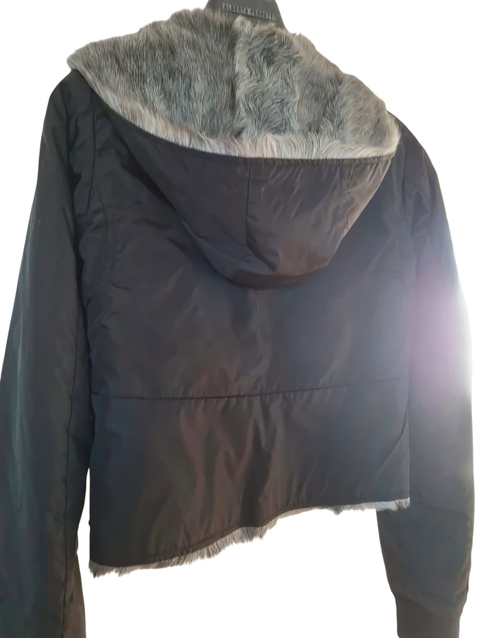 Prada GOAT FUR HOODED JACKET Size S / US 4 / IT 40 - 4 Thumbnail