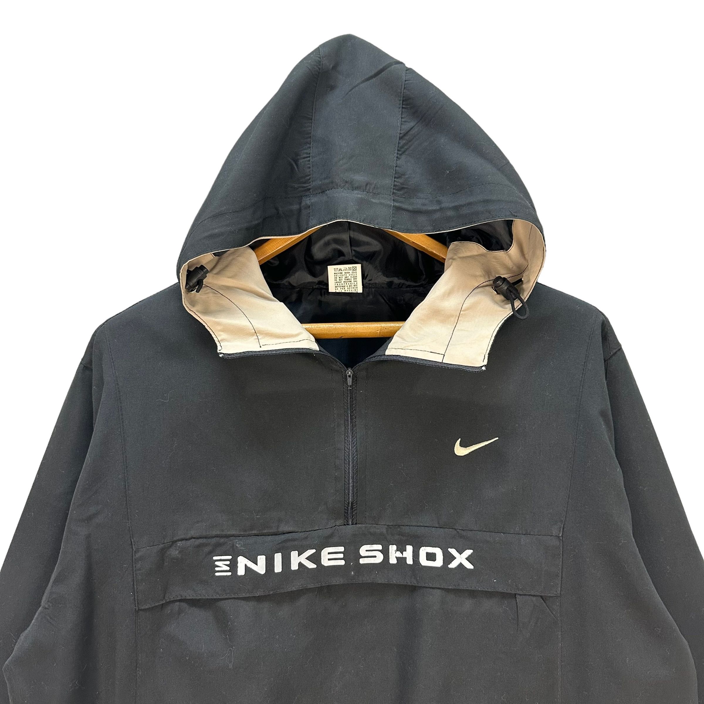 Nike NIKE SHOX BIG LOGO ANORAK JACKET #8875-033 Size US L / EU 52-54 / 3 - 2 Thumbnail