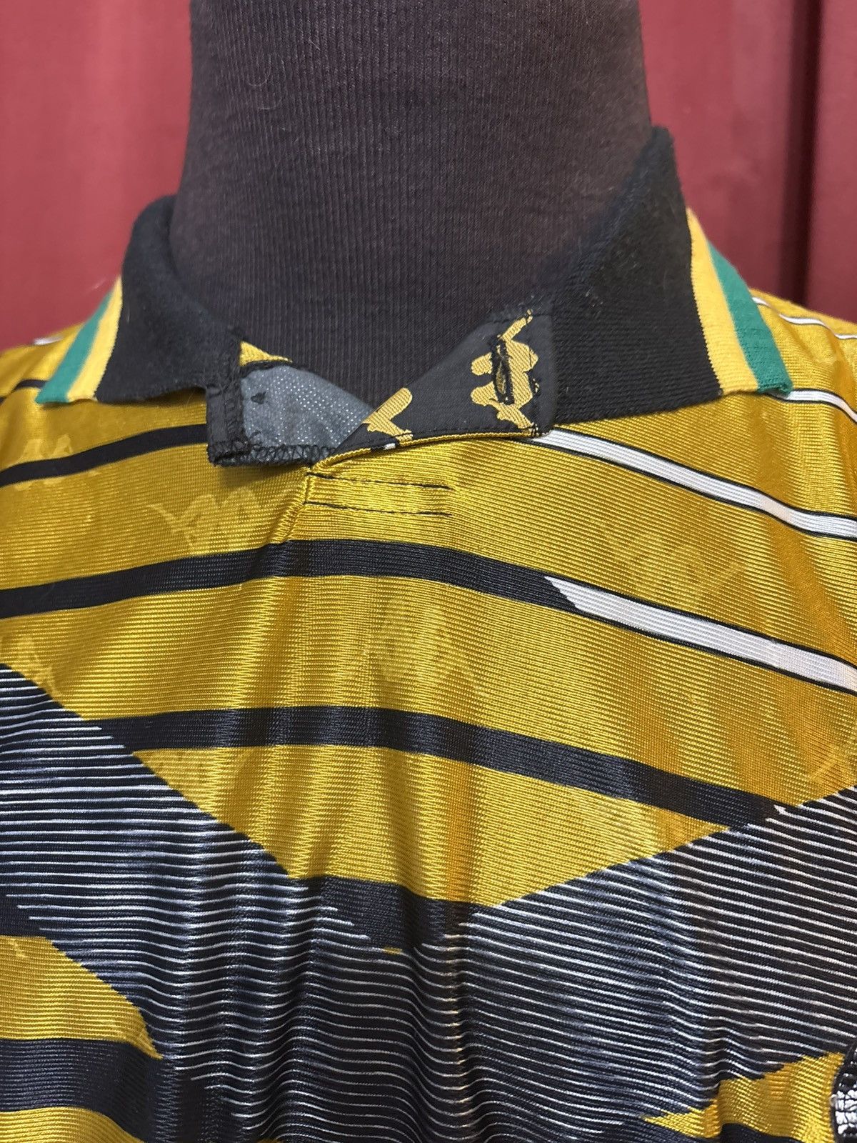 Kappa Vintage Kappa South Africa Jersey 90’s FIFA Soccer Grail Size US L / EU 52-54 / 3 - 5 Thumbnail