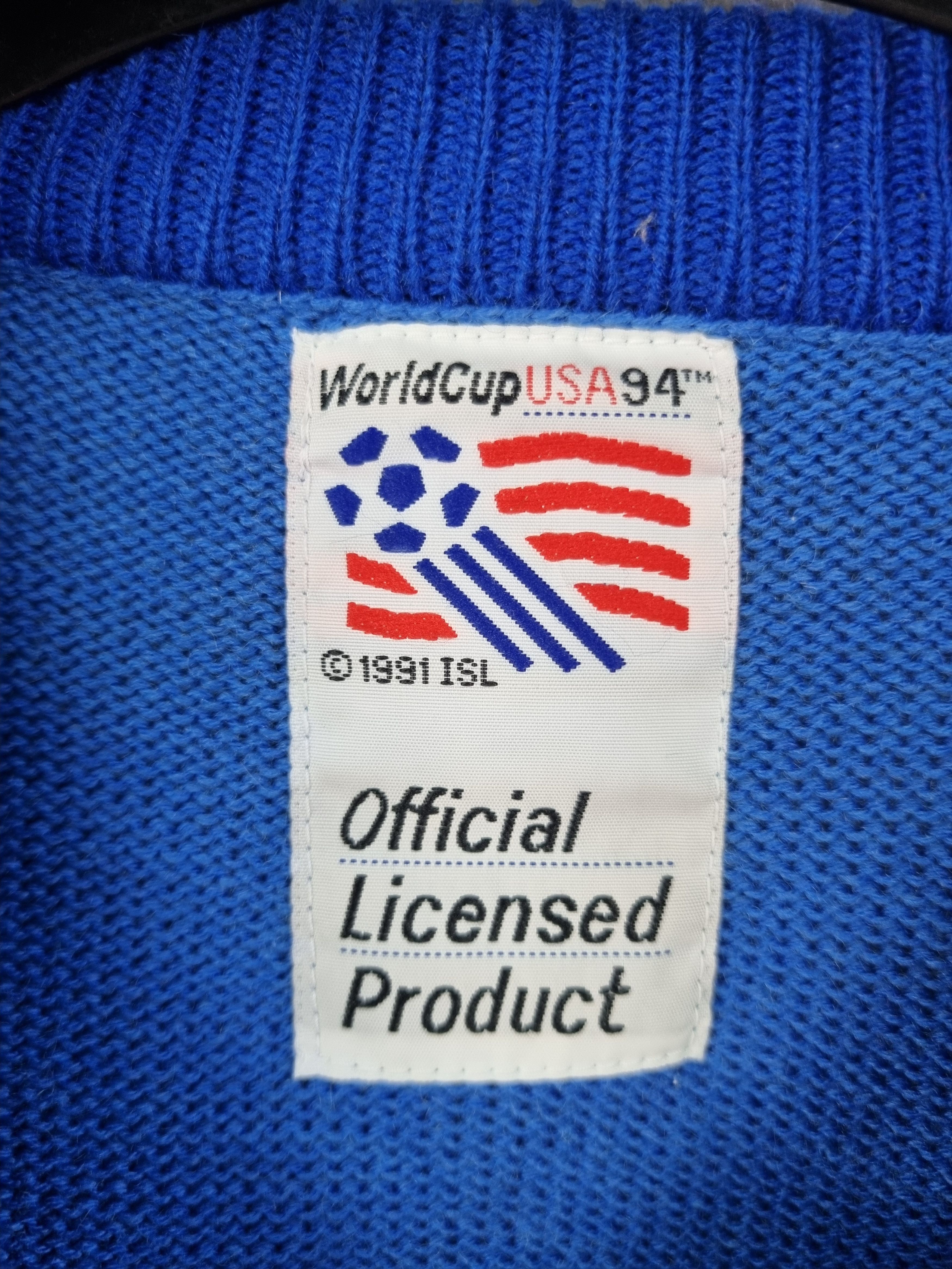 Sports Specialties × Vintage 91s World Cup USA 94 Knitted Wool Vintage Sweater Size US M / EU 48-50 / 2 - 11 Thumbnail