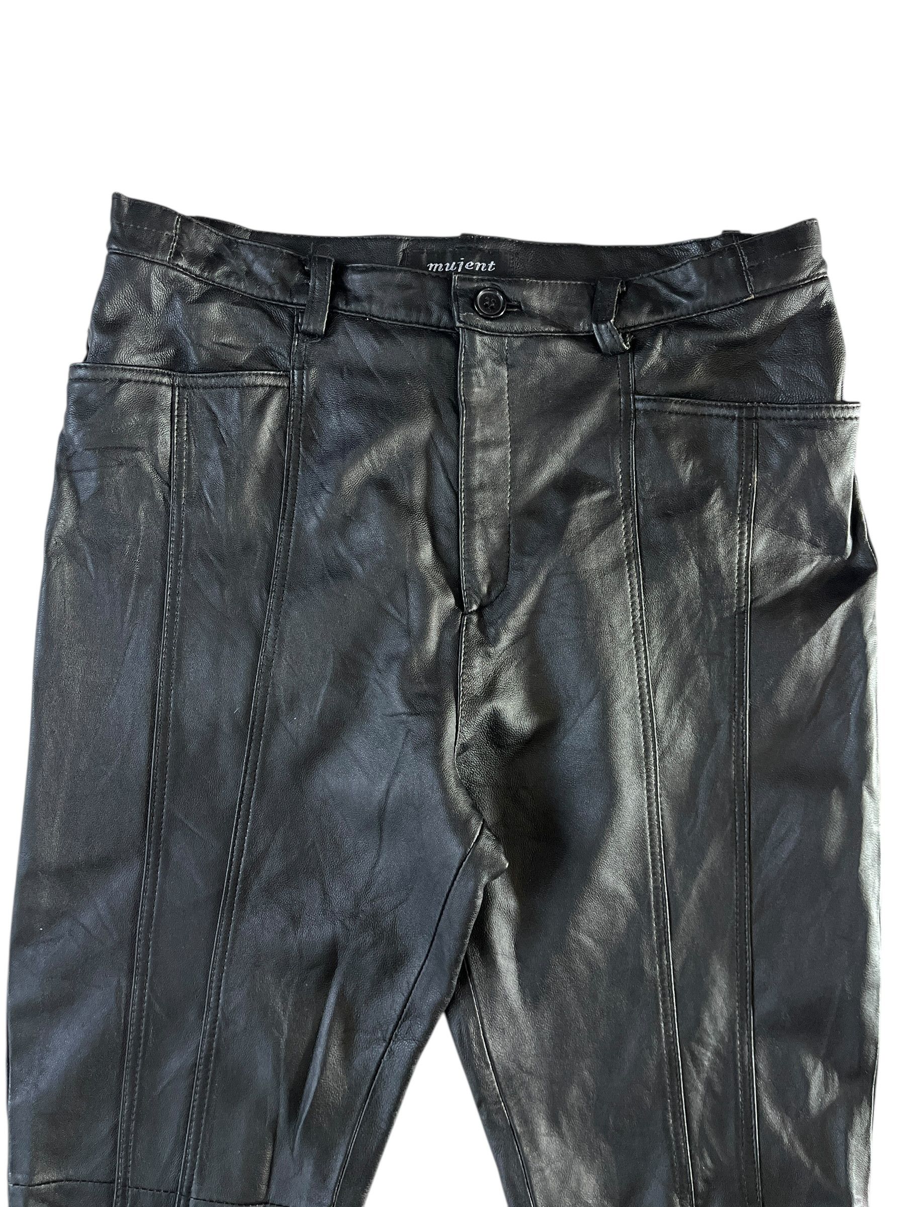 Beauty Beast Sheepskin Seditionaries Style Leather Pants Size 30" / US 8 / IT 44 - 3 Thumbnail