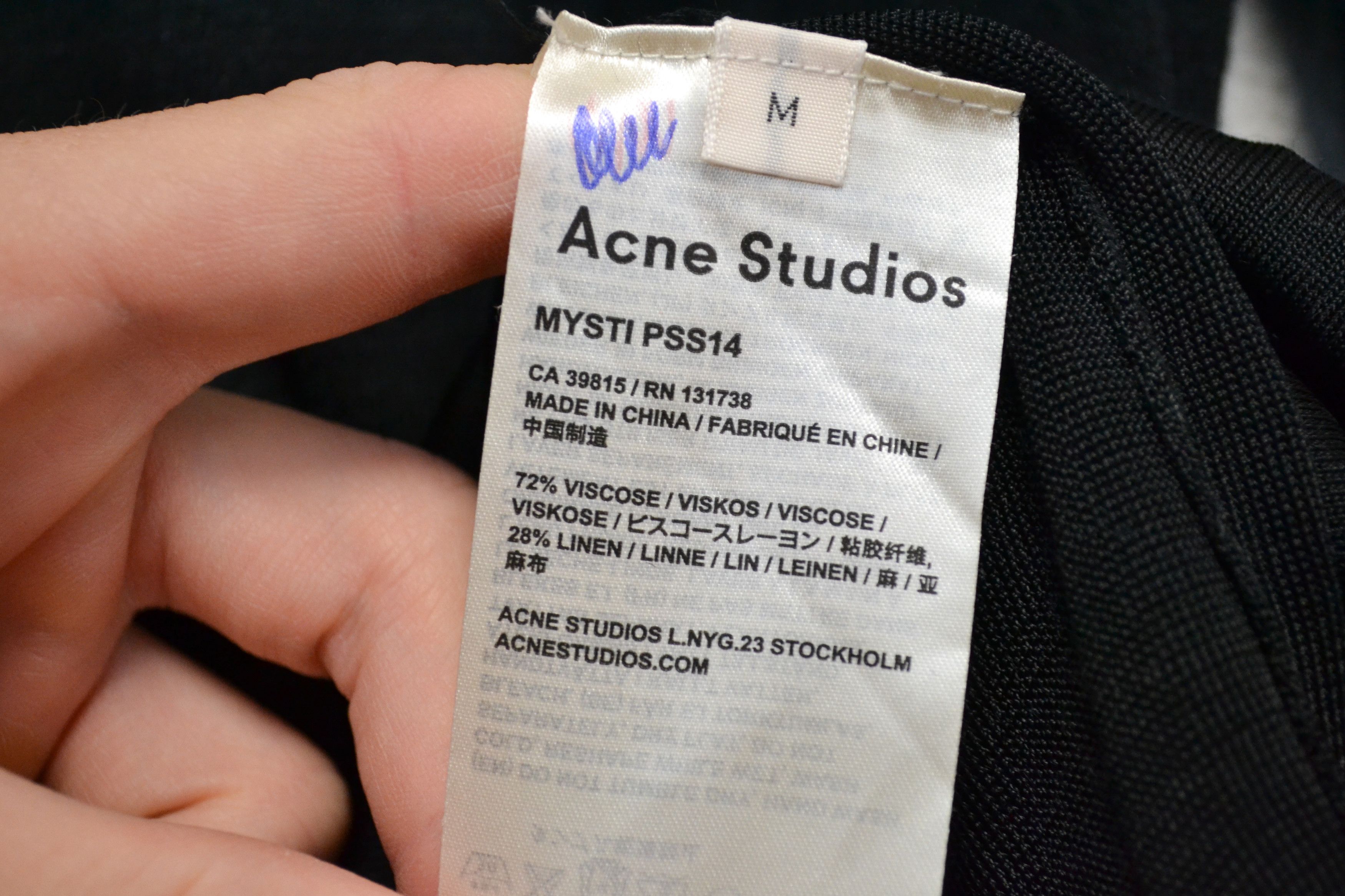 Acne Studios Acne Studios Mysti Viscose Linen Oversize Sweater Size M / US 6-8 / IT 42-44 - 5 Thumbnail