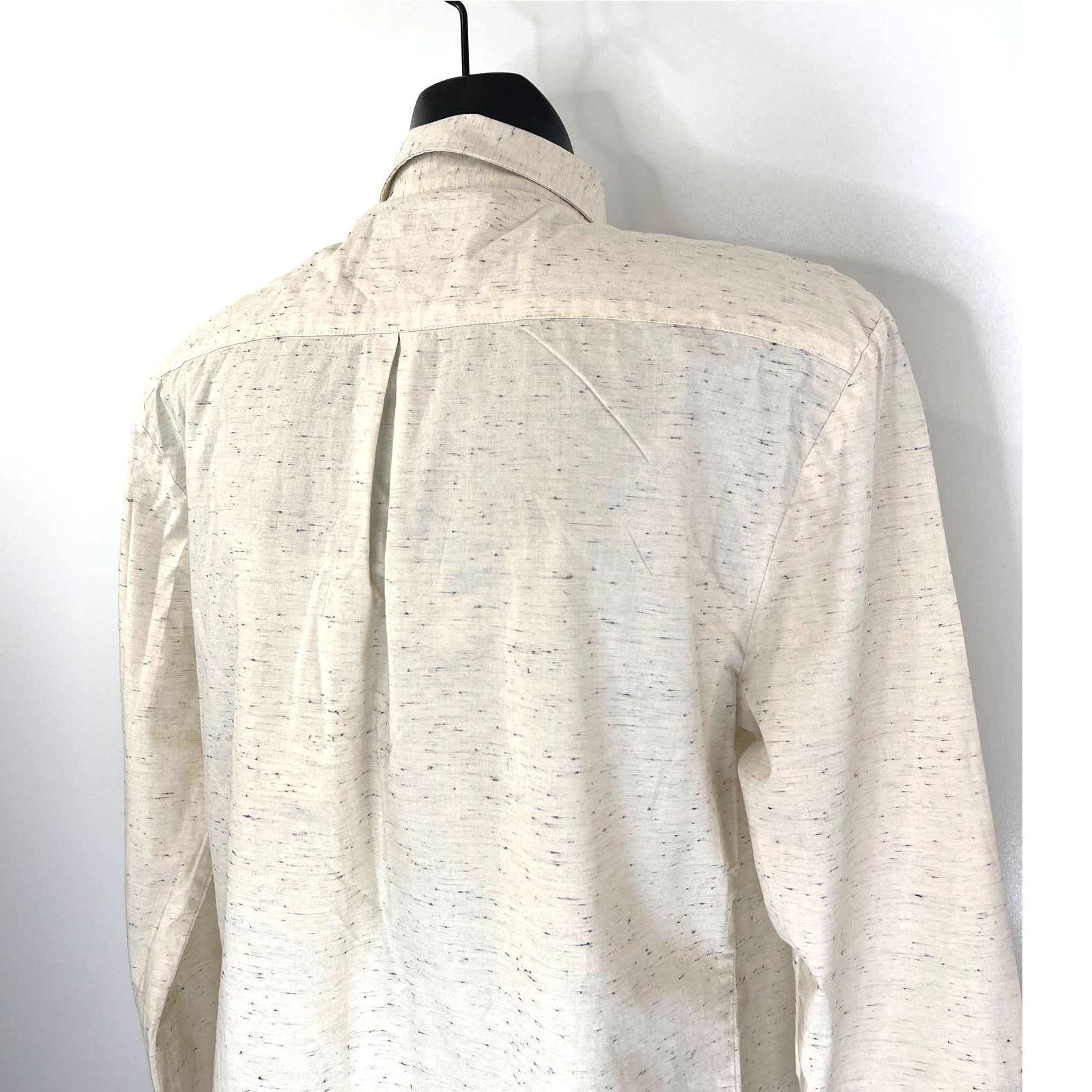 RVLT RVLT Revolution Button Down Shirt Long Sleeve Cream Size US L / EU 52-54 / 3 - 7 Thumbnail