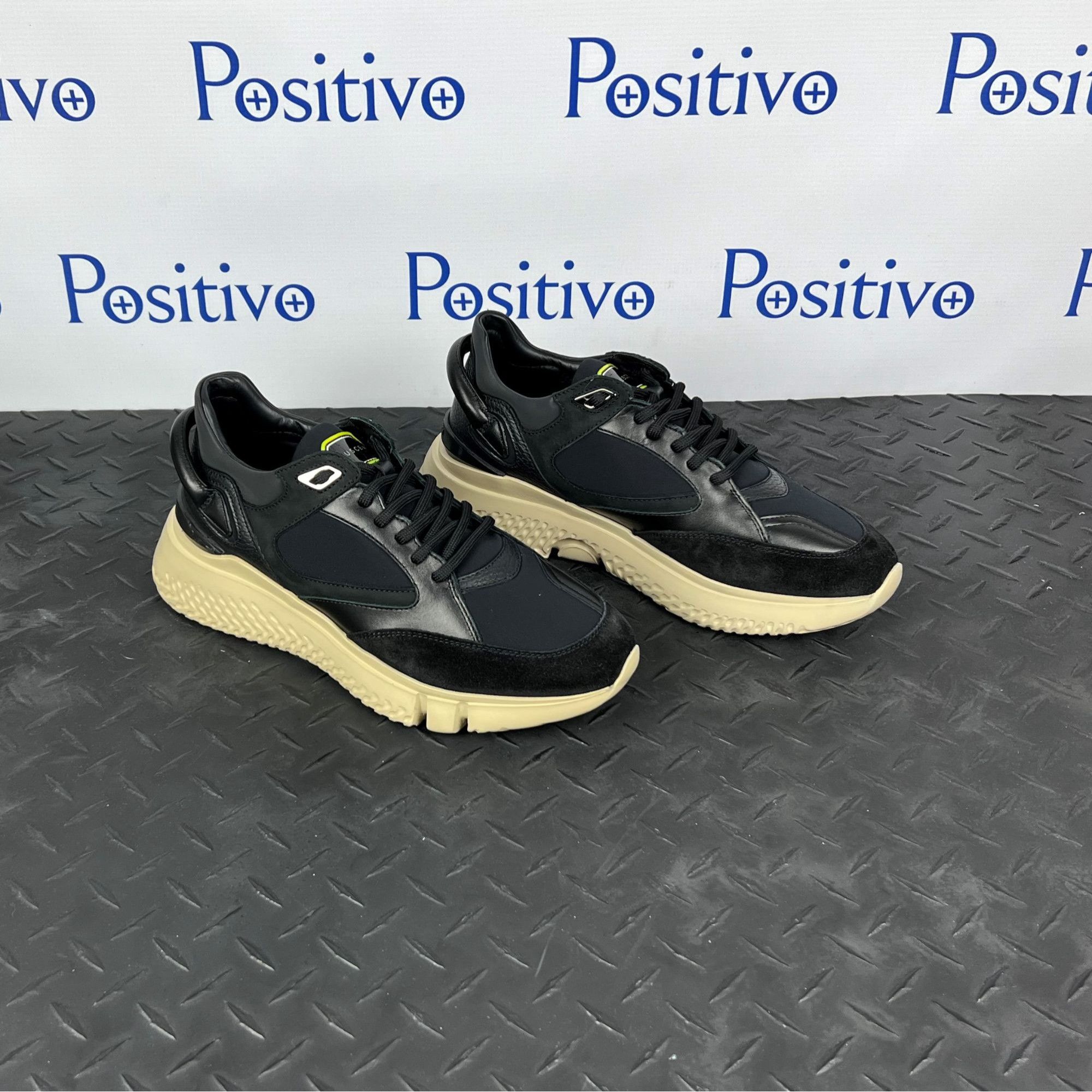 Buscemi Buscemi Veloce Mix Black Suede/Neoprene Sneakers US 10 EU 43 Size US 10 / EU 43 - 4 Thumbnail