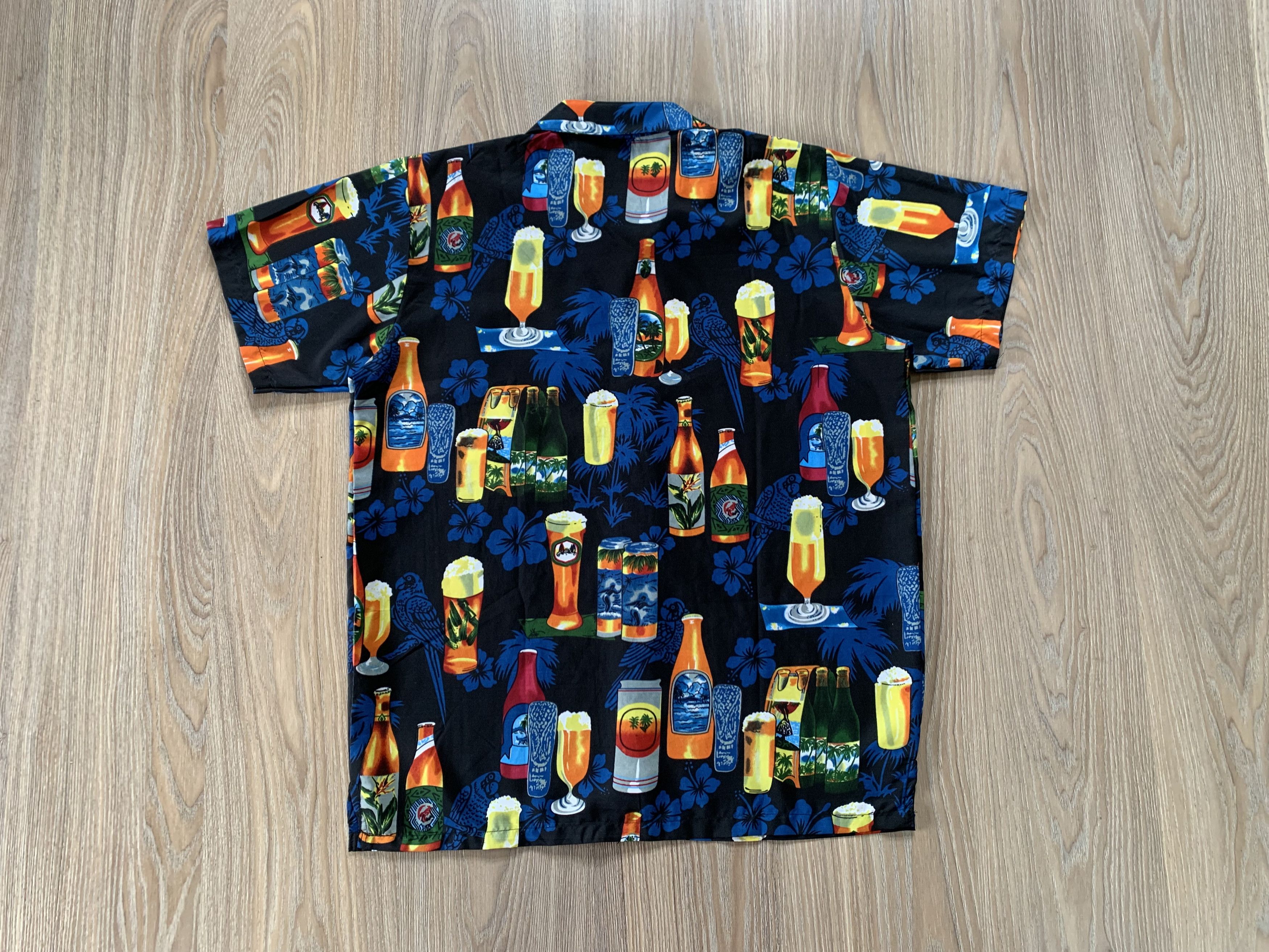 Other VHO Crazy Black Hawaiian Shirt Size US L / EU 52-54 / 3 - 4 Thumbnail