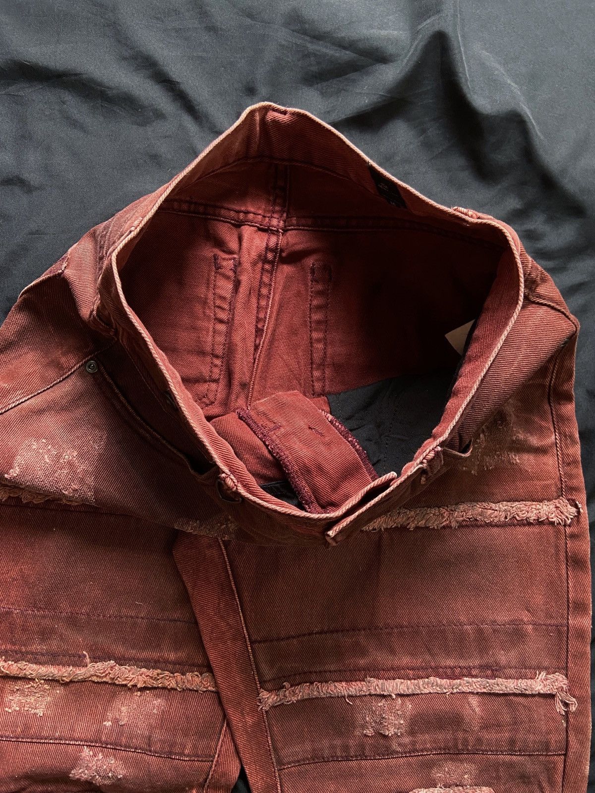 semanticdesign SEMANTIC DESIGN DISTRESSED PUNK DENIM Size US 30 / EU 46 - 8 Thumbnail