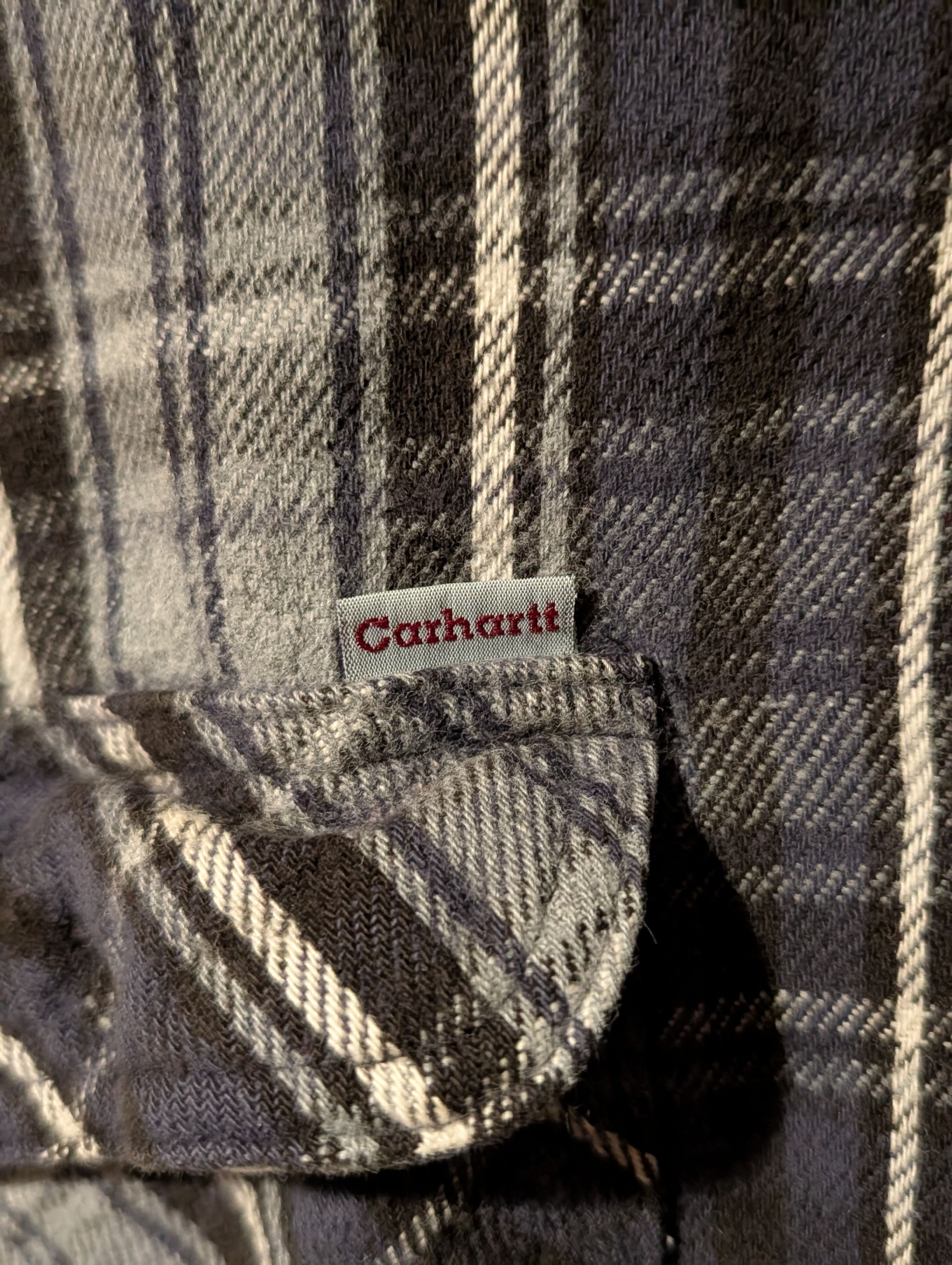 Carhartt Vintage Y2K Carhartt Heavy Weighted Flannel Large Shirt Size US L / EU 52-54 / 3 - 4 Thumbnail