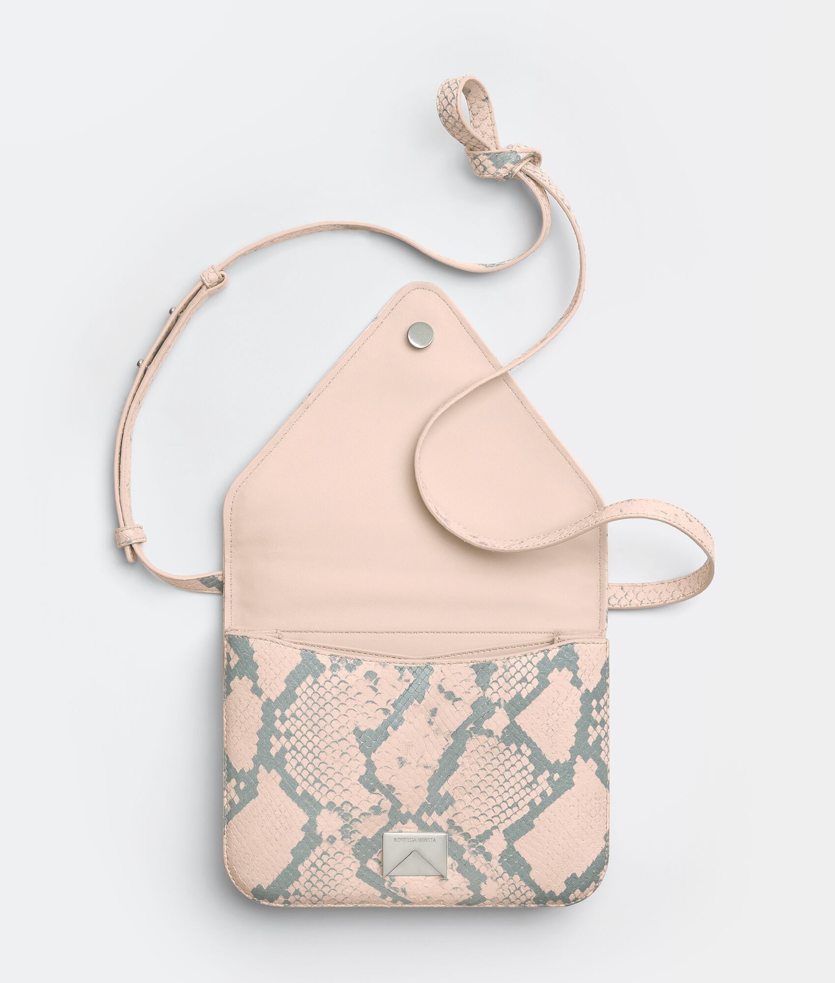 Bottega Veneta o1n1vont0325 Size: OS / Mount Bag in Light Pink/Slate Grey Size ONE SIZE - 3 Thumbnail