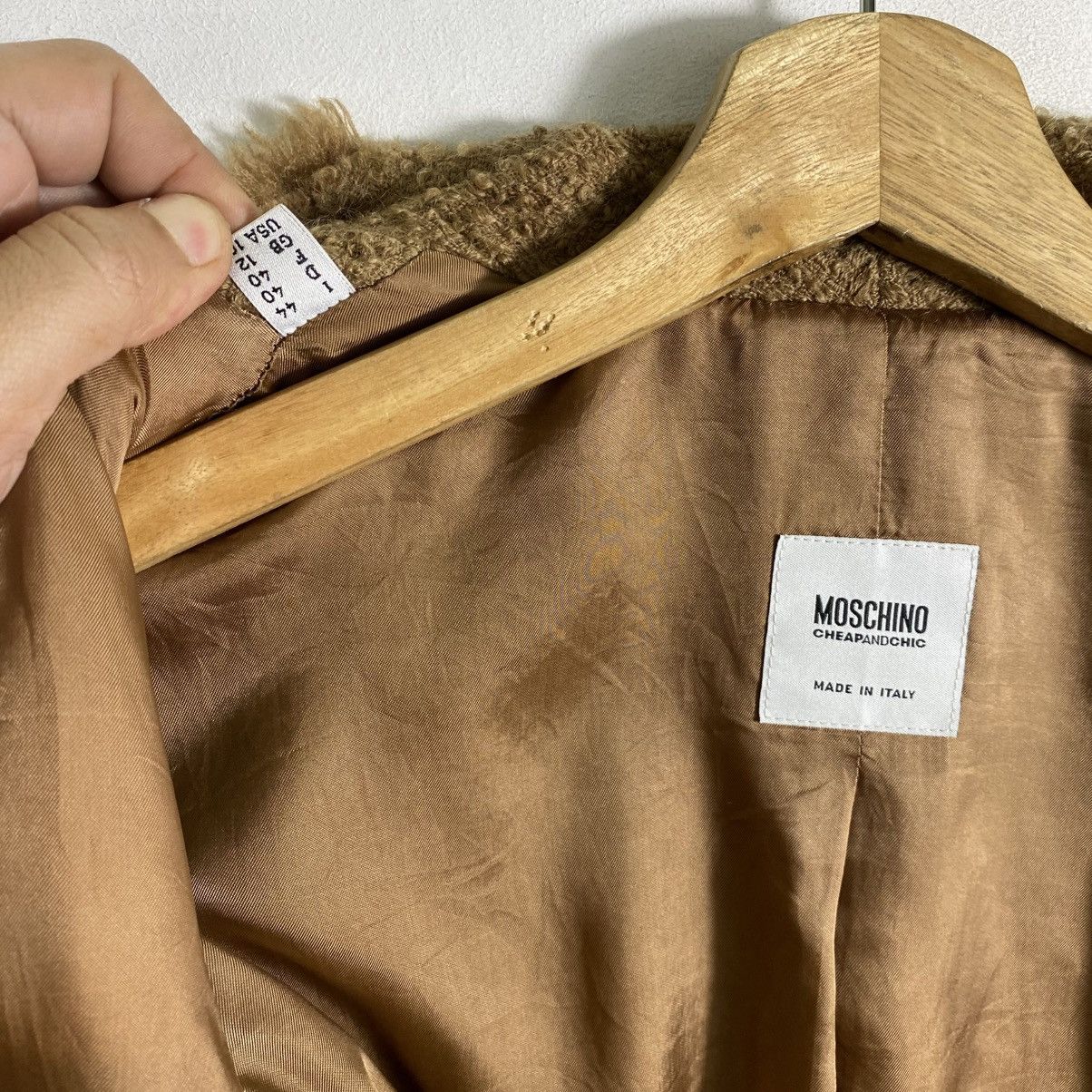 Moschino Moschino Cheap And Chic Wool Button Jacket Brown Colour Size M / US 6-8 / IT 42-44 - 10 Thumbnail