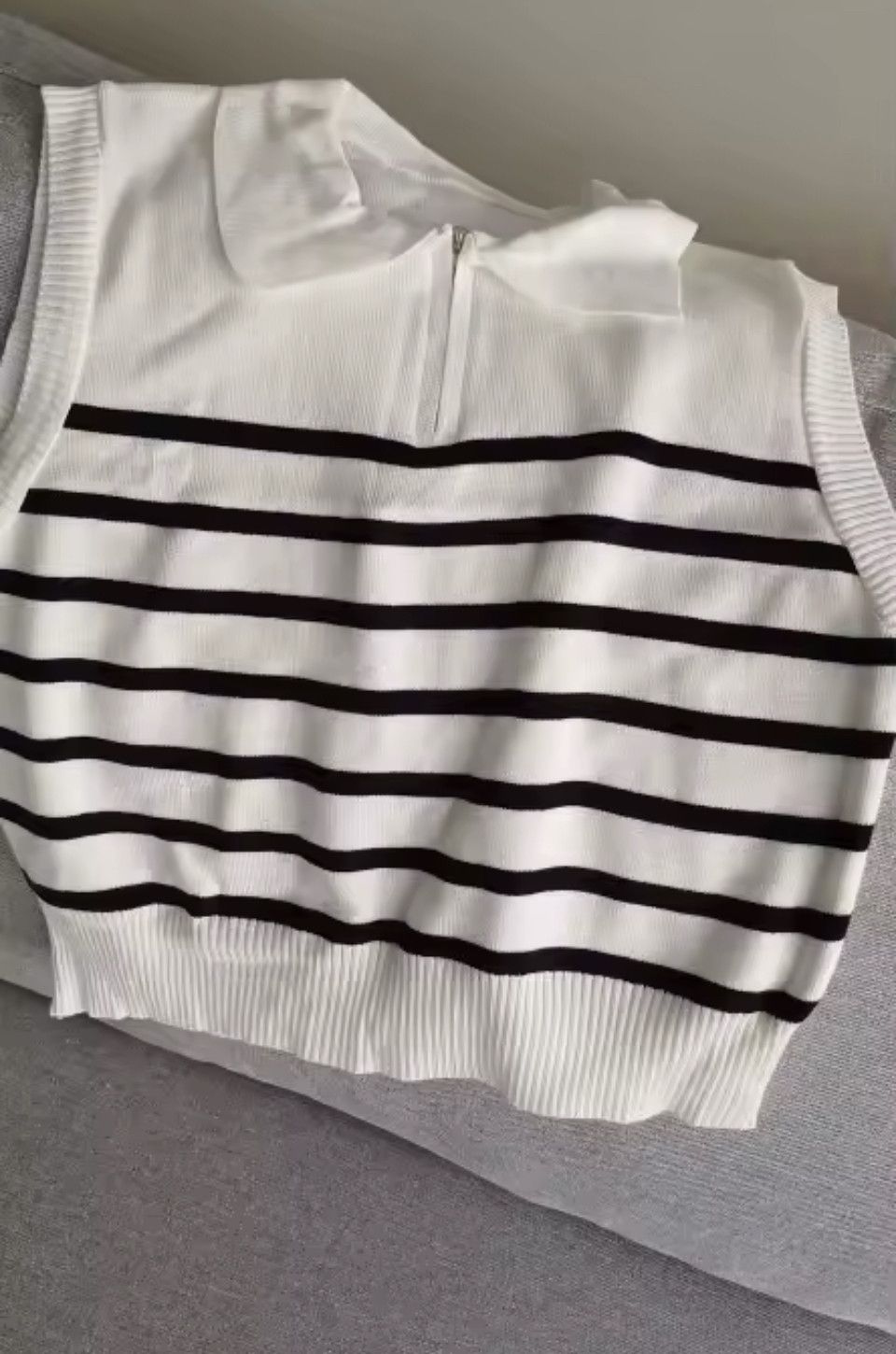 Other Multi-coloured sleeveless knitted vest top Size XS / US 0-2 / IT 36-38 - 2 Thumbnail