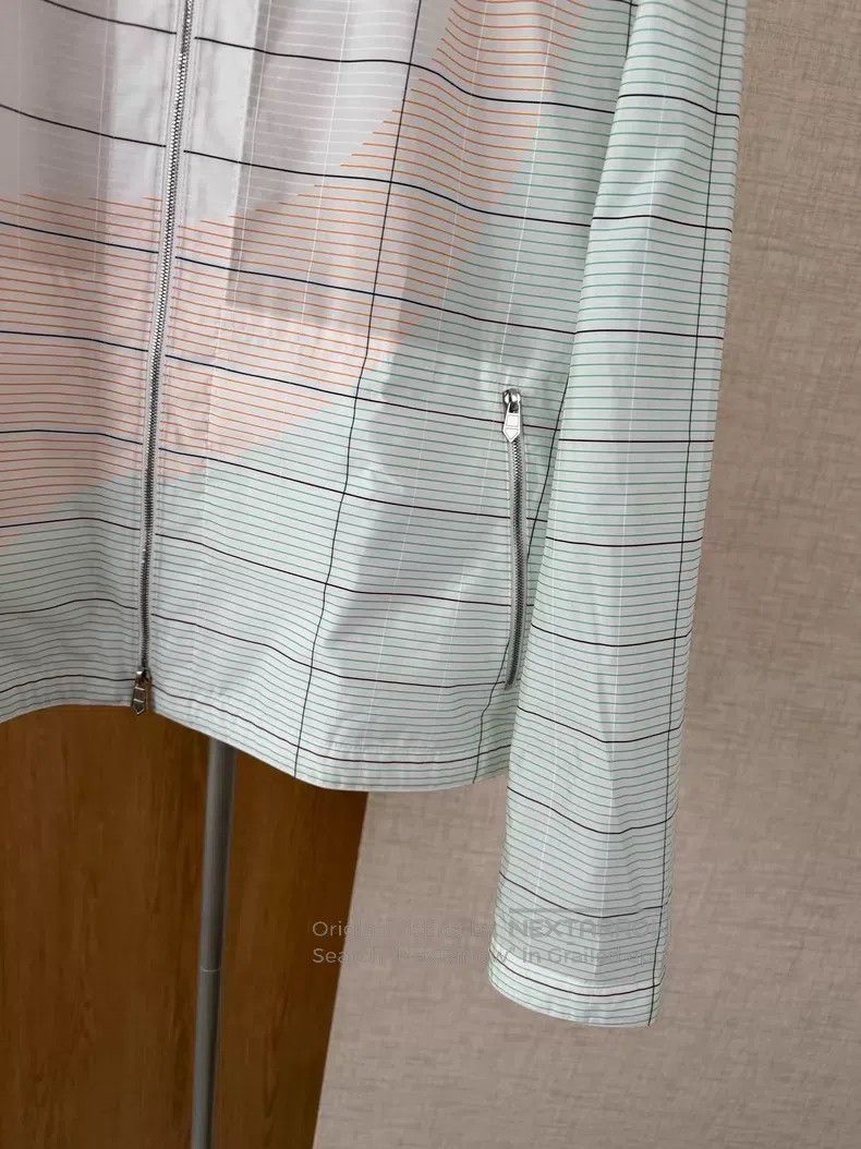 Hermes Hermes Men's Baseball Collar Jacket for Spring/Summer Size US M / EU 48-50 / 2 - 4 Thumbnail
