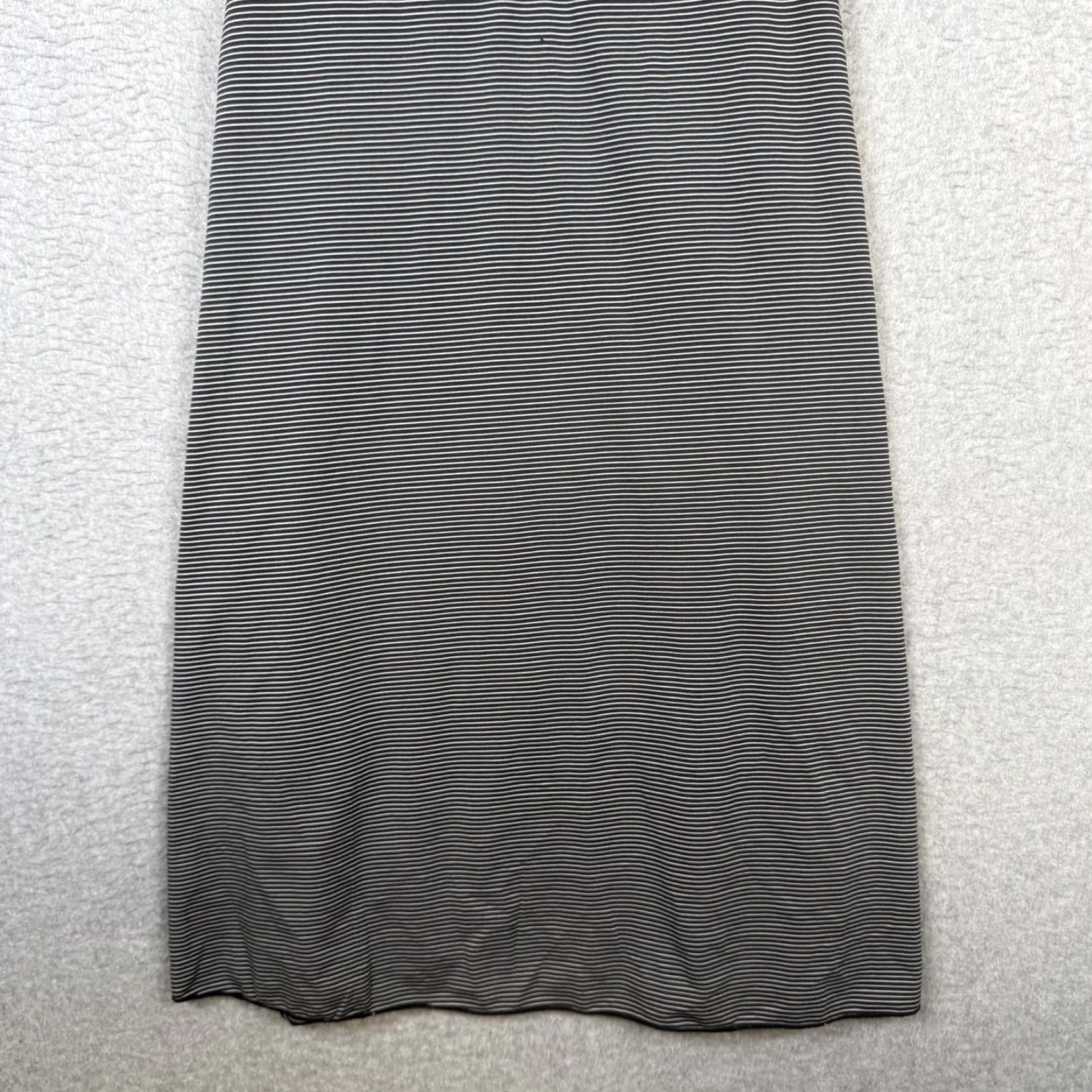 Prana Prana Rebecca Dress Womens Medium Coal Gray Striped Strappy Back Gorpcore Dress Size M / US 6-8 / IT 42-44 - 3 Thumbnail
