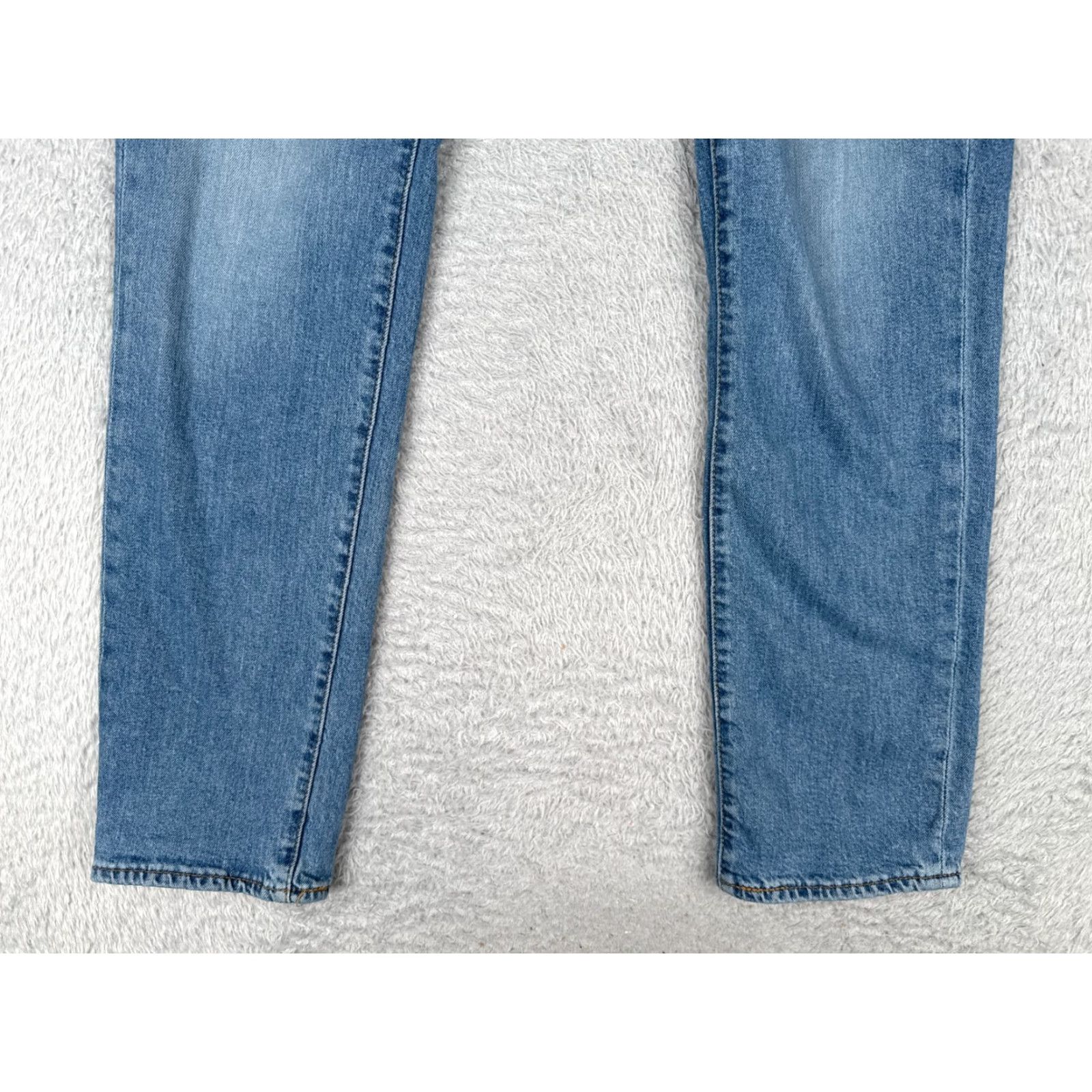 Levi's Levi's 511 Jeans Men 33x30 Blue Denim Slim Straight Fit Cotton Blend Size US 33 - 2 Thumbnail