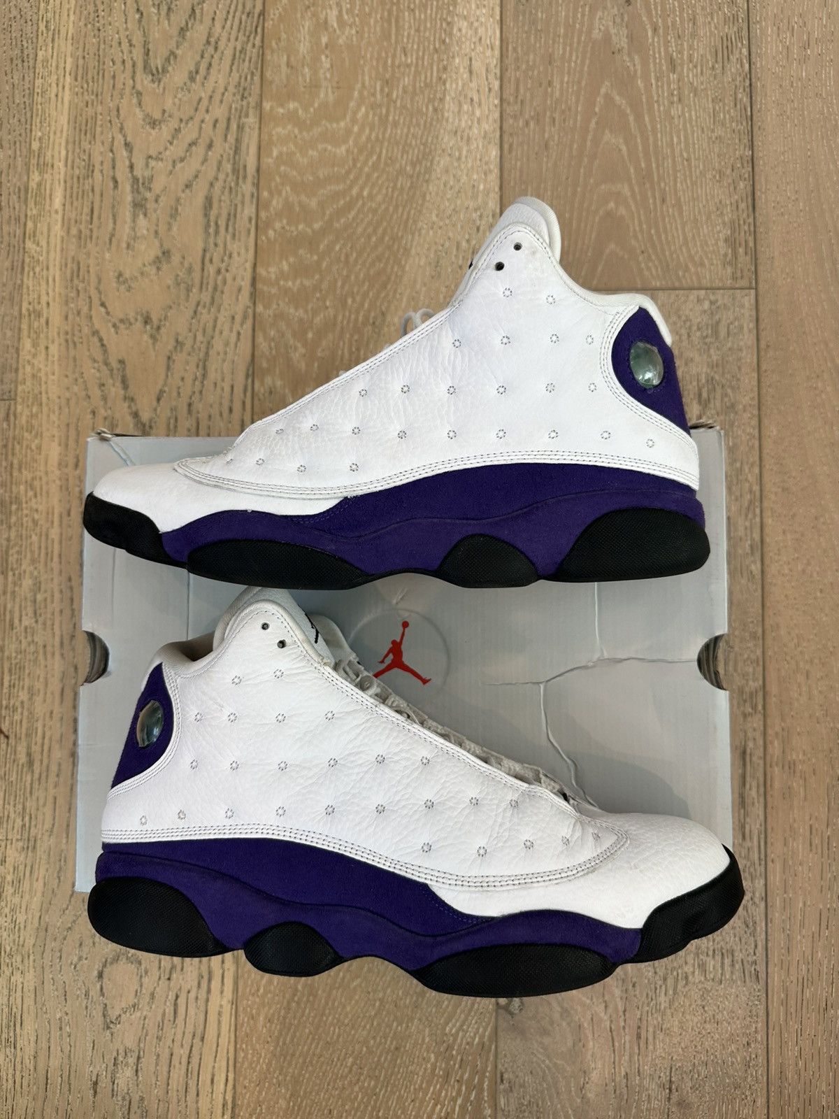 Jordan Brand Jordan 13 Retro Lakers Size US 13 / EU 46 - 4 Thumbnail