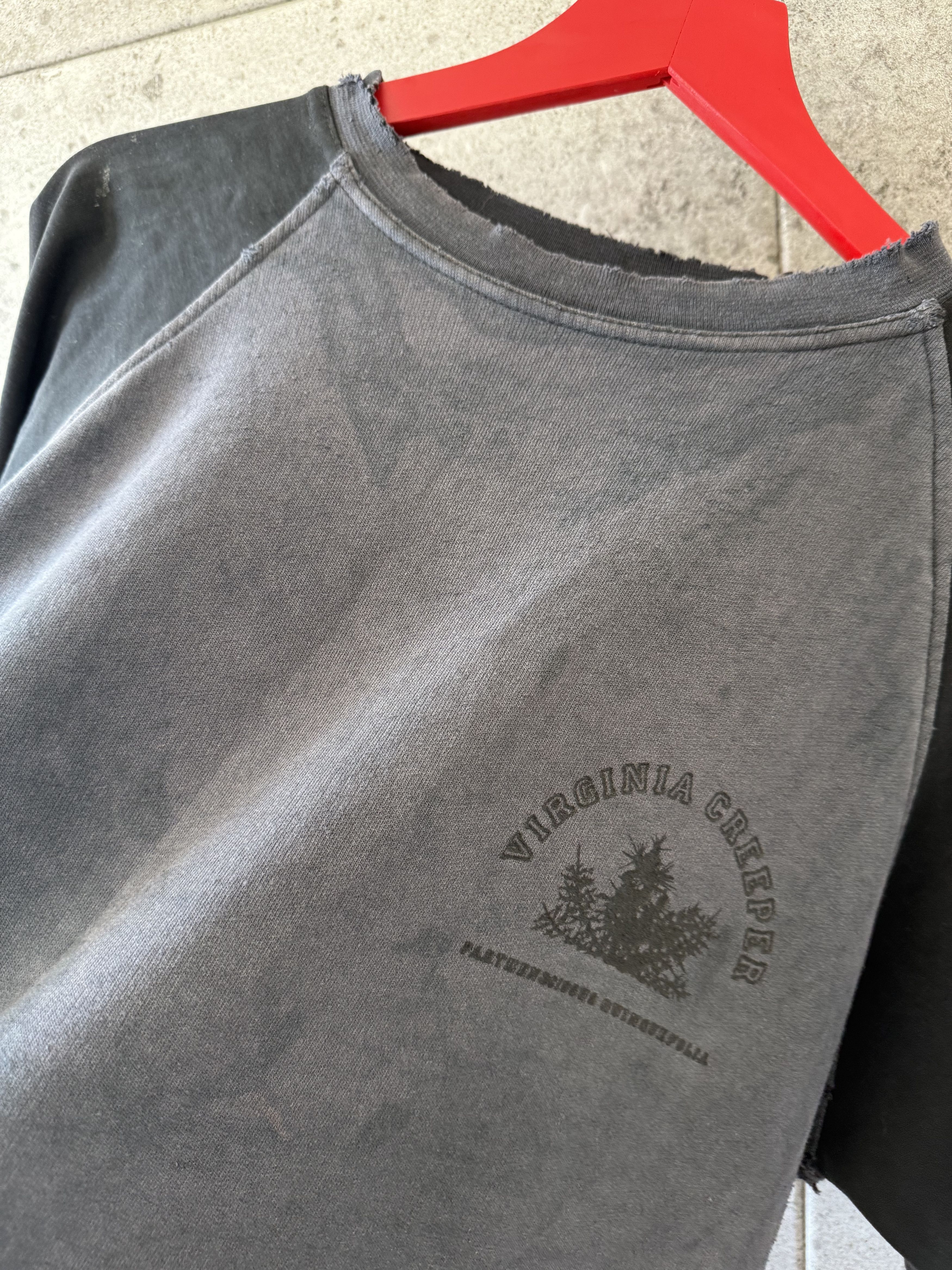 Raf Simons Raf Simons og Virginia creeper thrashed raglan t shirt Size US M / EU 48-50 / 2 - 4 Thumbnail