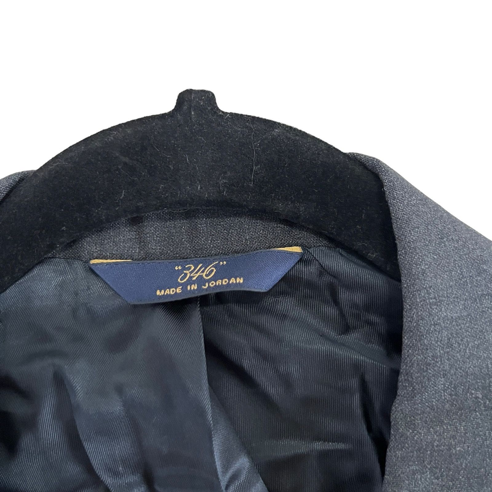 Brooks Brothers Brooks Brothers 346 Gray Single Breasted 3 Button Blazer 48R Size 48R - 9 Thumbnail