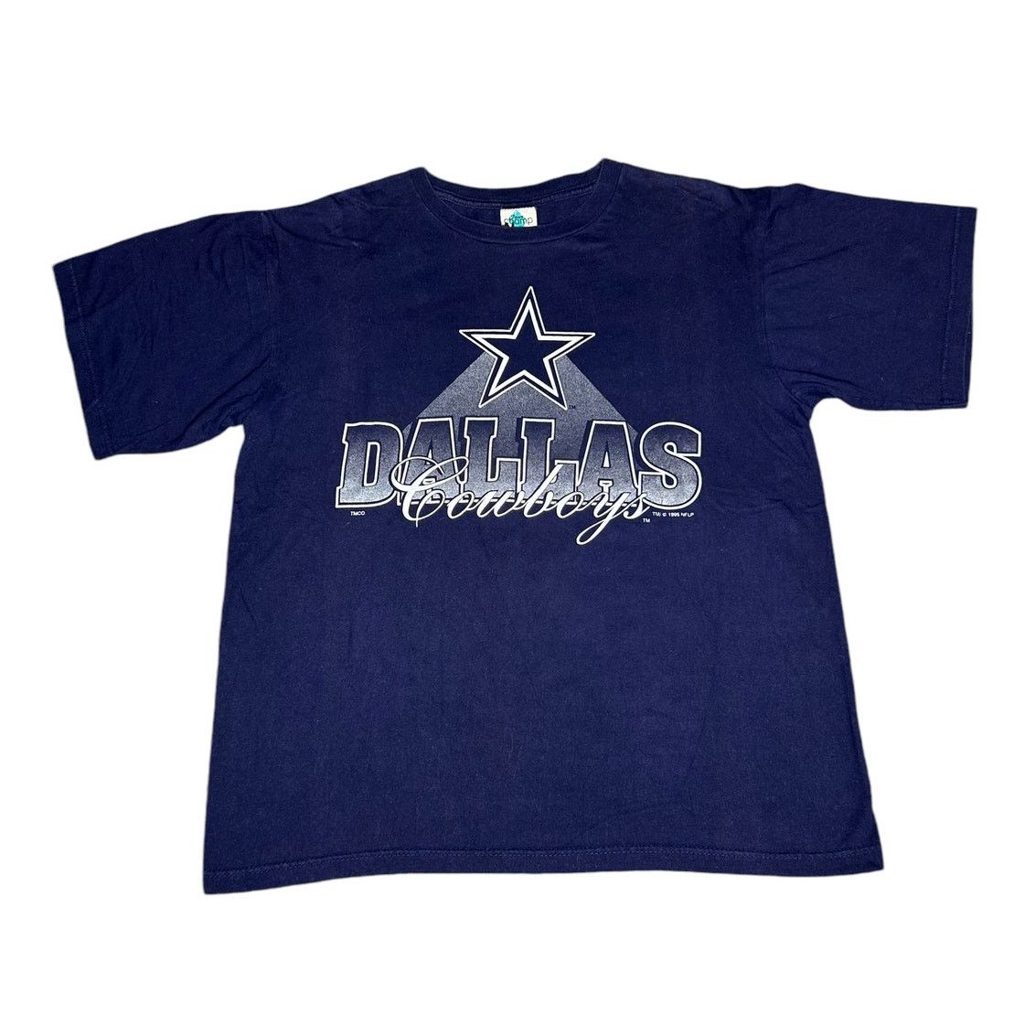 NFL × Vintage Vintage 90s Dallas Cowboys NFL Football T-Shirt Size US XL / EU 56 / 4 - 1 Thumbnail