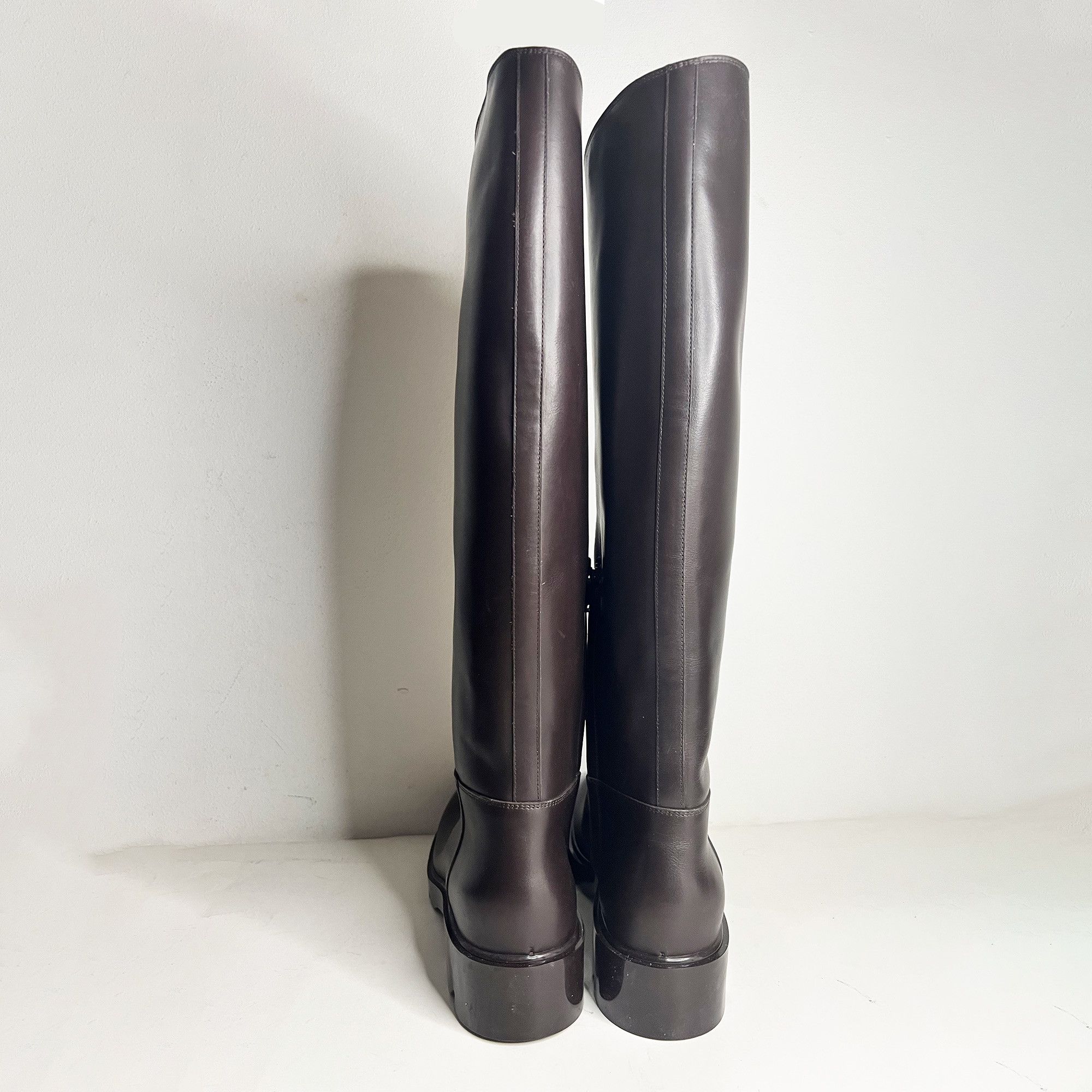 Bottega Veneta High Boots Leather Size US 11 / IT 41 - 4 Thumbnail