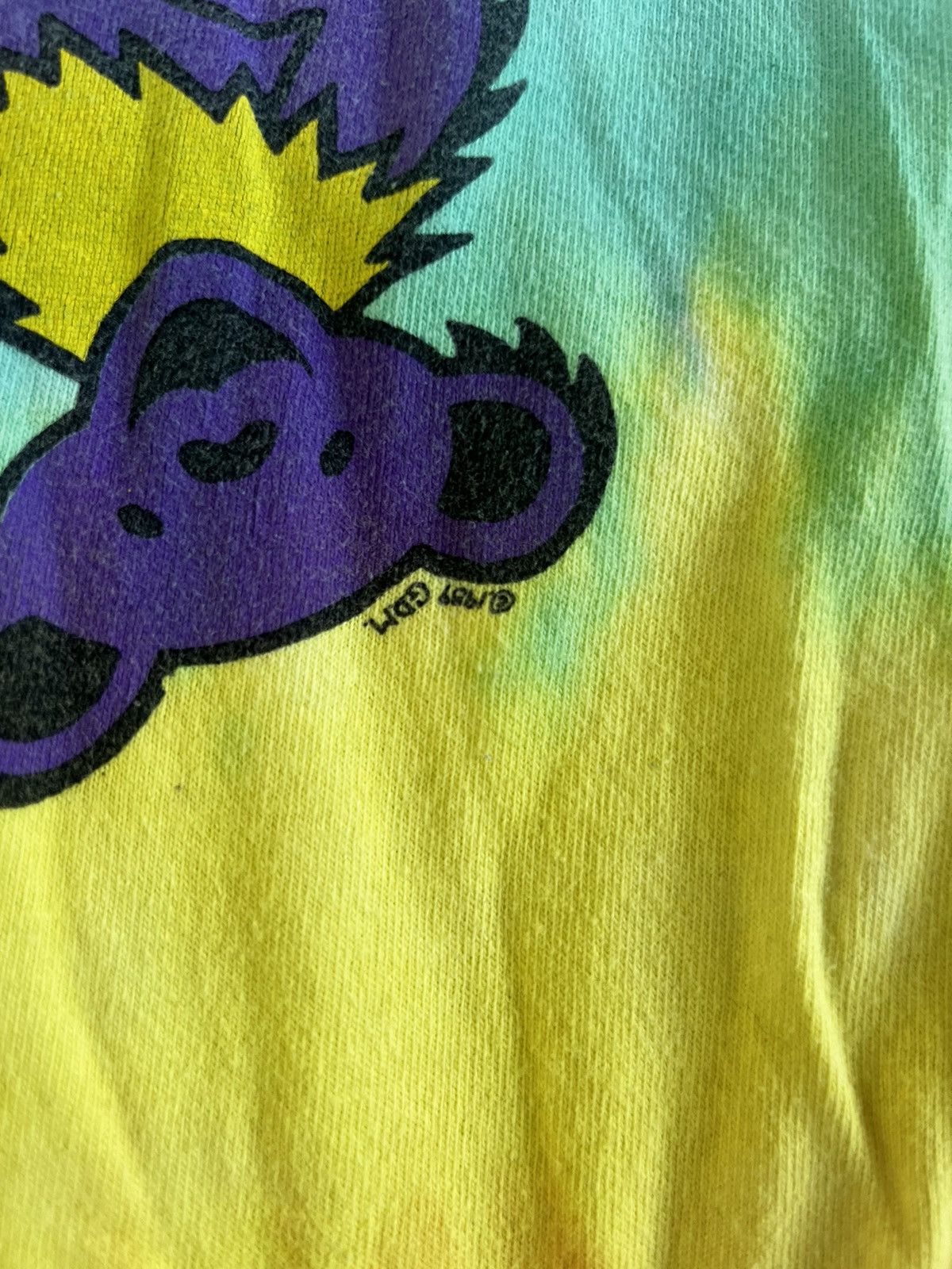Liquid Blue 1989 Grateful Dead Circle Bear Tee Size US XL / EU 56 / 4 - 3 Thumbnail