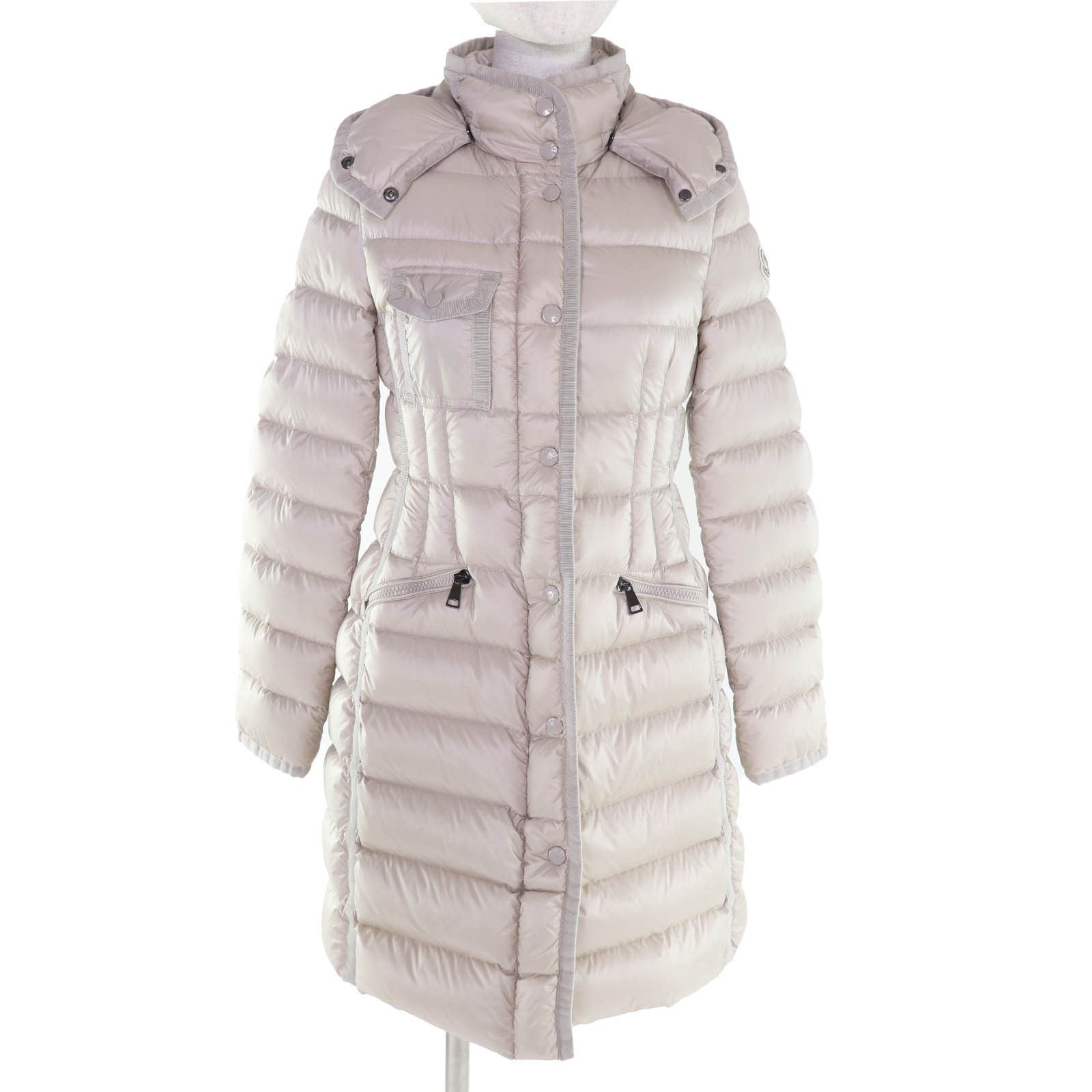 Moncler Moncler MONCLER Hermine Nylon Down Coat Textile Outerwear DUTY FREE for USA Size ONE SIZE - 1 Thumbnail