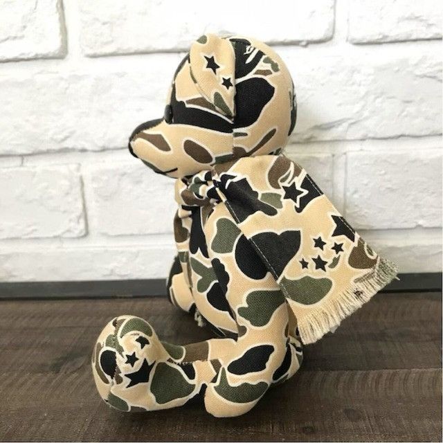 Bape BAPE STA CAMO Teddy Bear Plush Doll a bathing ape NIGO Size ONE SIZE - 5 Thumbnail