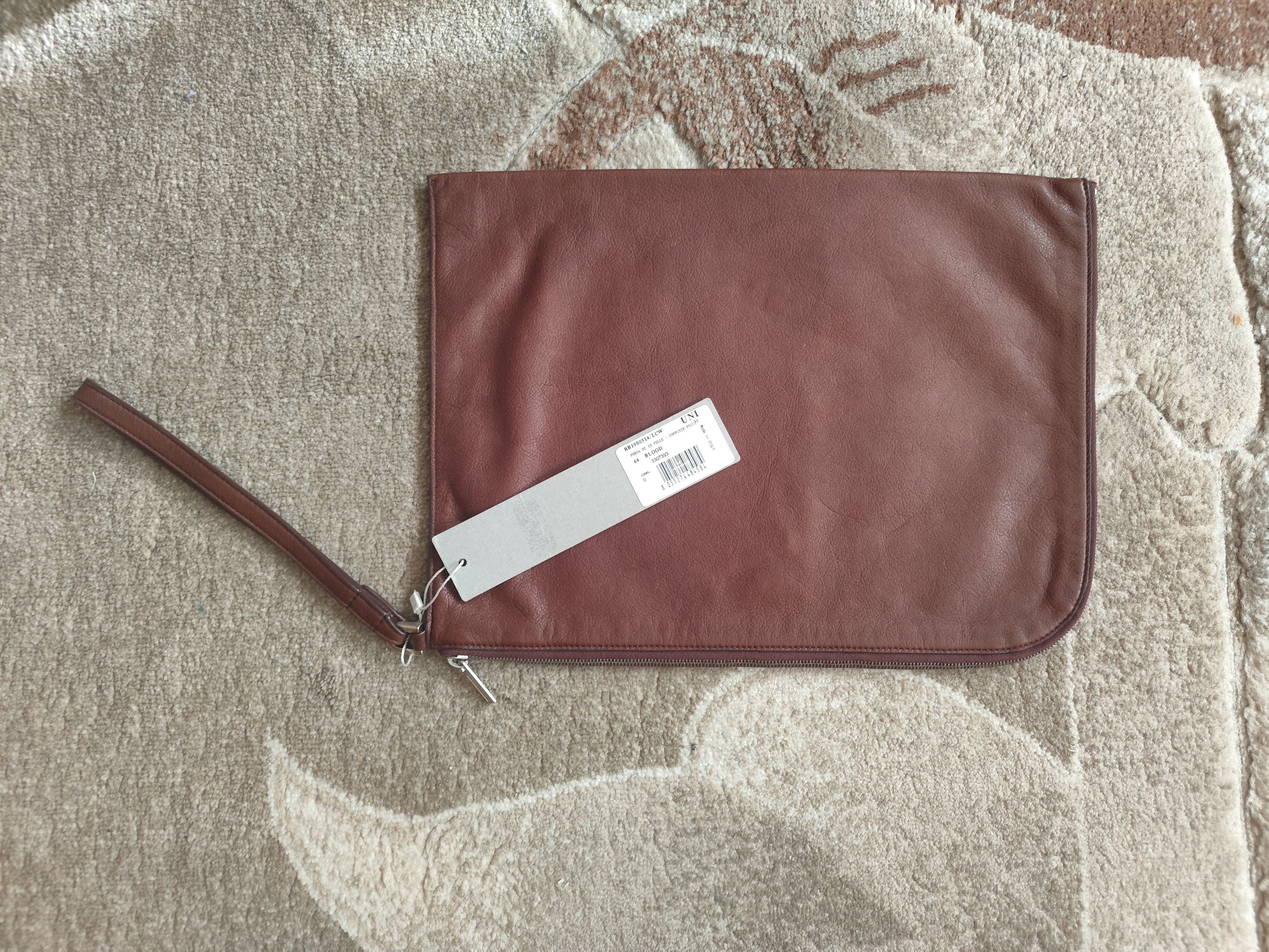 Rick OwensリックオウエンスZIPPED COMPUTER POUCH Rick Owens Rick owens Zipped Pouch Work Document Holder Laptop Bag