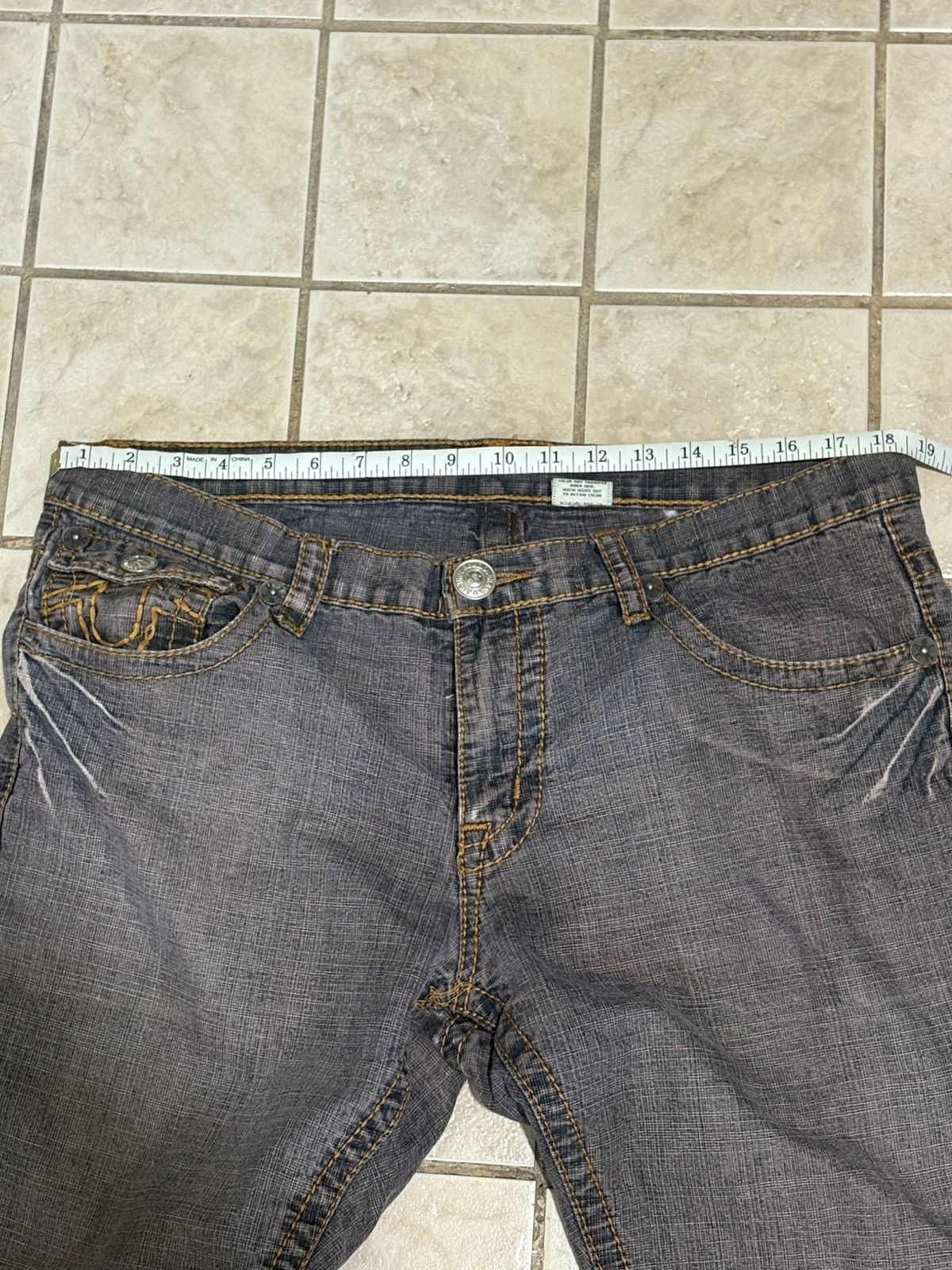 True Religion True Religion Jeans Tag:38 Size US 38 / EU 54 - 3 Thumbnail