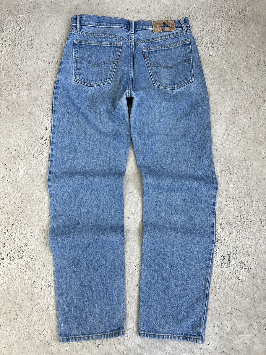 Levi's Light Blue Denim Jeans levis 90s Vintage Casual Style Size US 35 - 8 Thumbnail