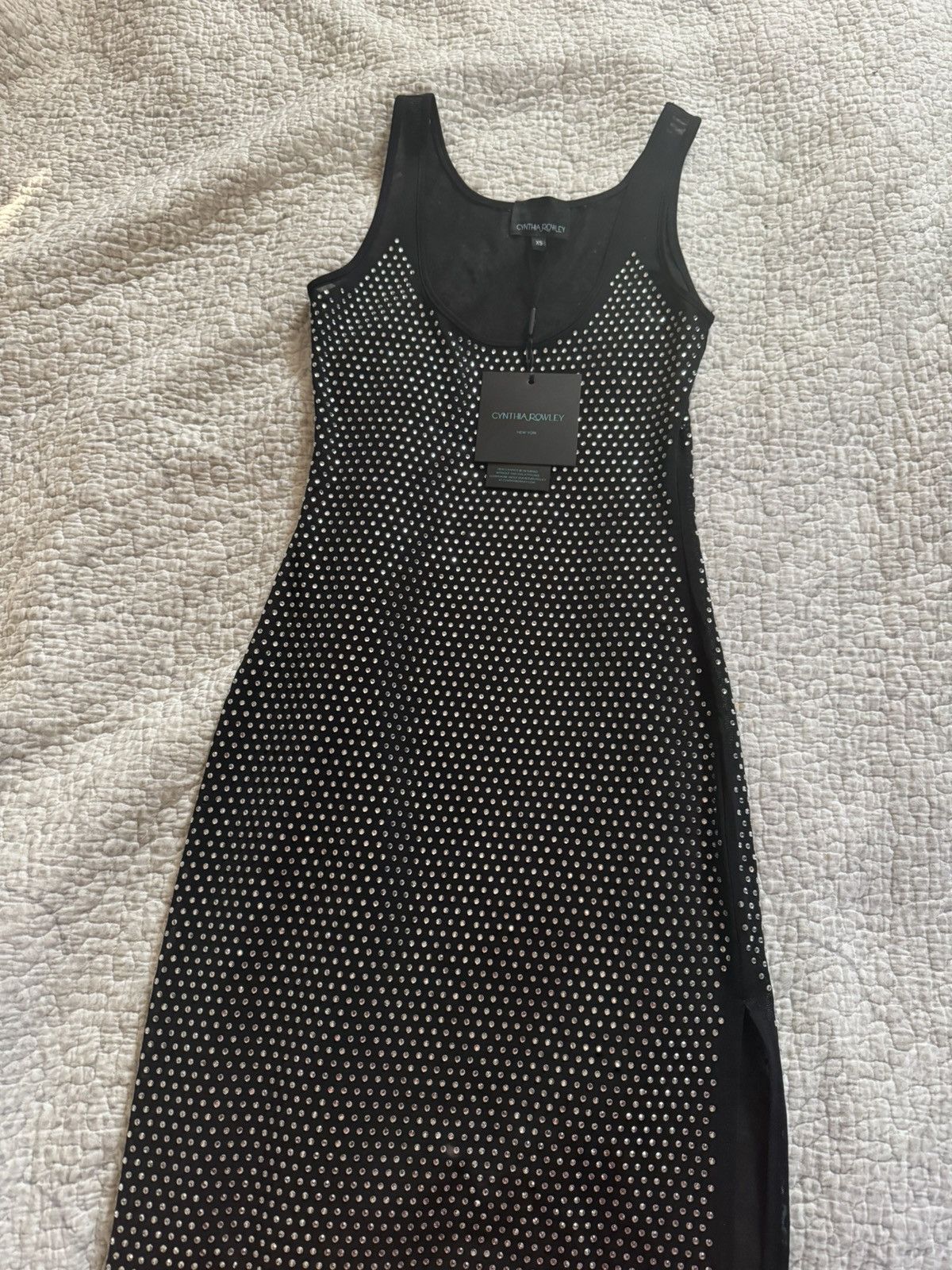 Cynthia Rowley Cynthia Rowley Black Smoke Show Dress Size XS / US 0-2 / IT 36-38 - 3 Thumbnail