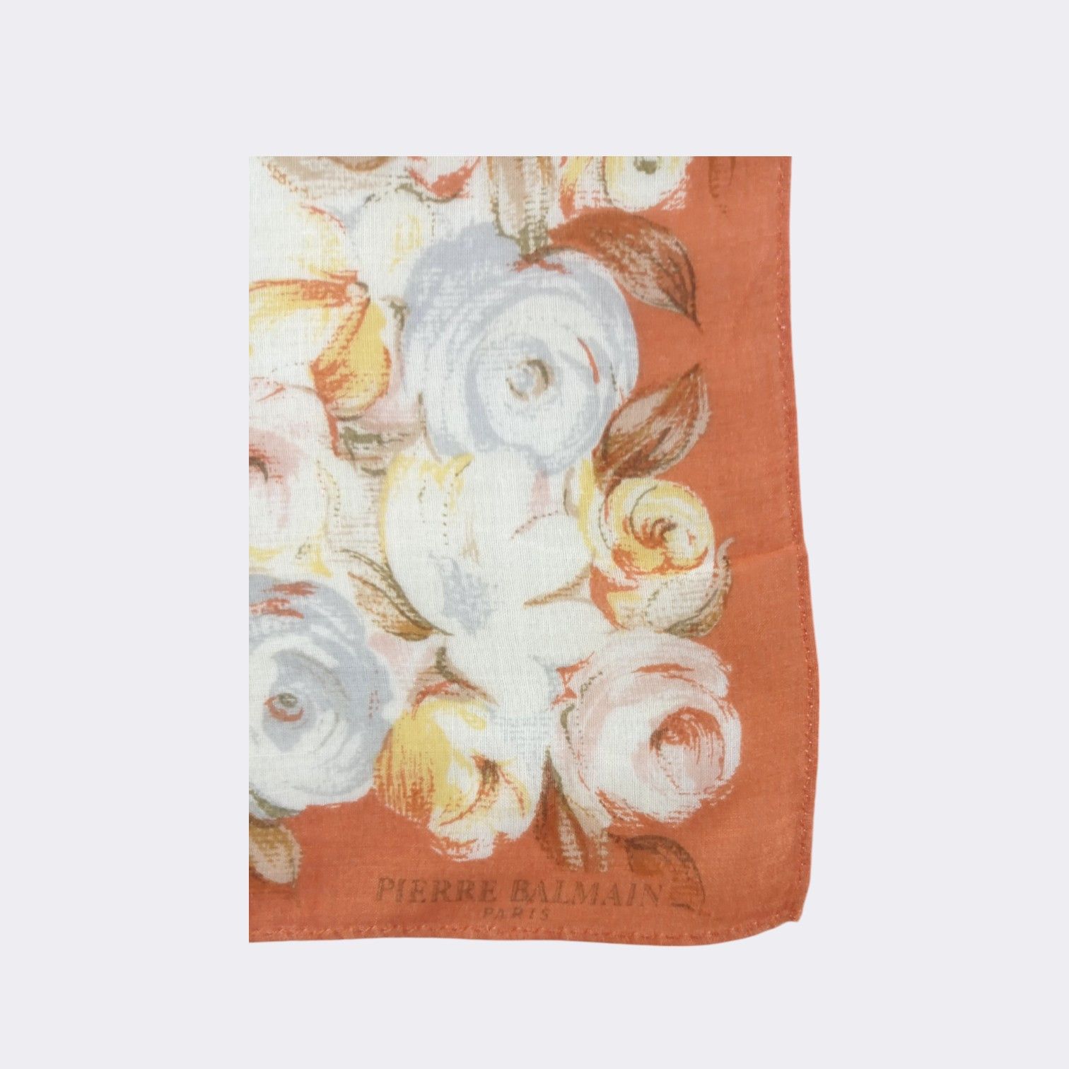 Pierre Balmain × Vintage Vintage Pierre Balmain Handkerchief Neckerchief H331I Size ONE SIZE - 3 Thumbnail