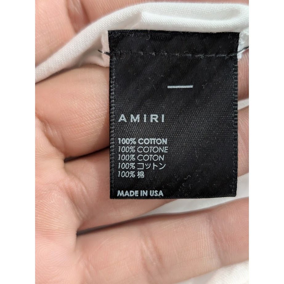 Amiri o1rshd1 Retail Exclusive Bones Tee Shirt in White Size US XXL / EU 58 / 5 - 13 Thumbnail