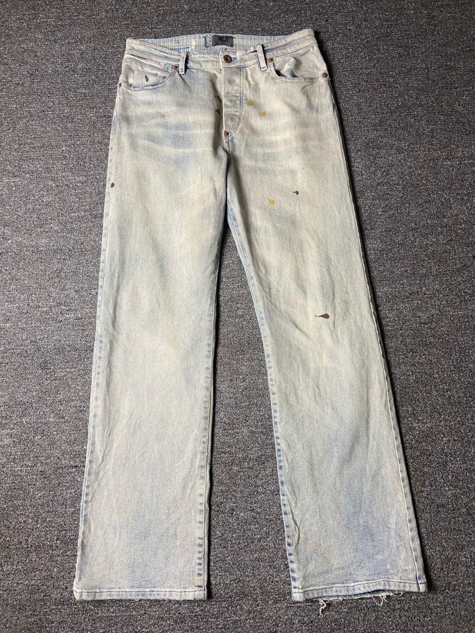 Japanese Brand DSI 55 Brand Regular Fit Denim Jeans (141) Size US 30 / EU 46 - 1 Thumbnail
